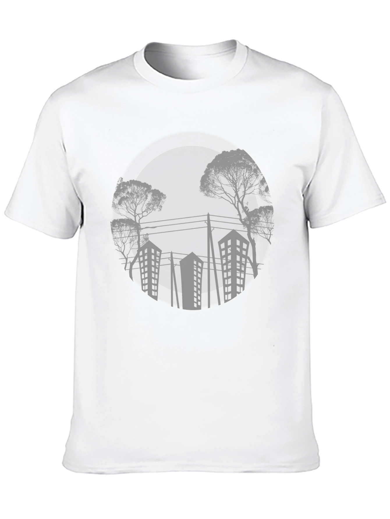 Urban Silhouette Graphic T-Shirt