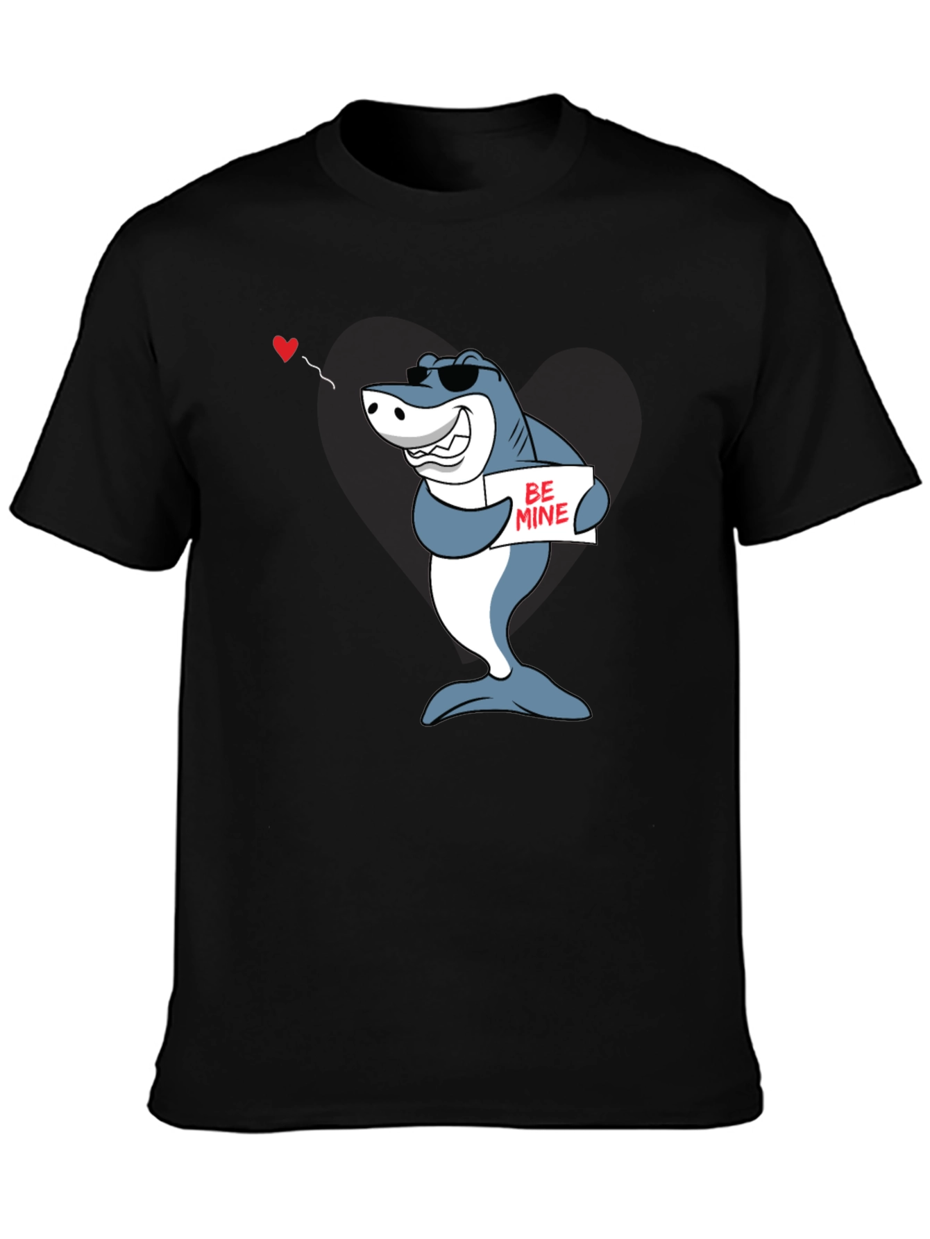 Be Mine Shark Graphic Tee