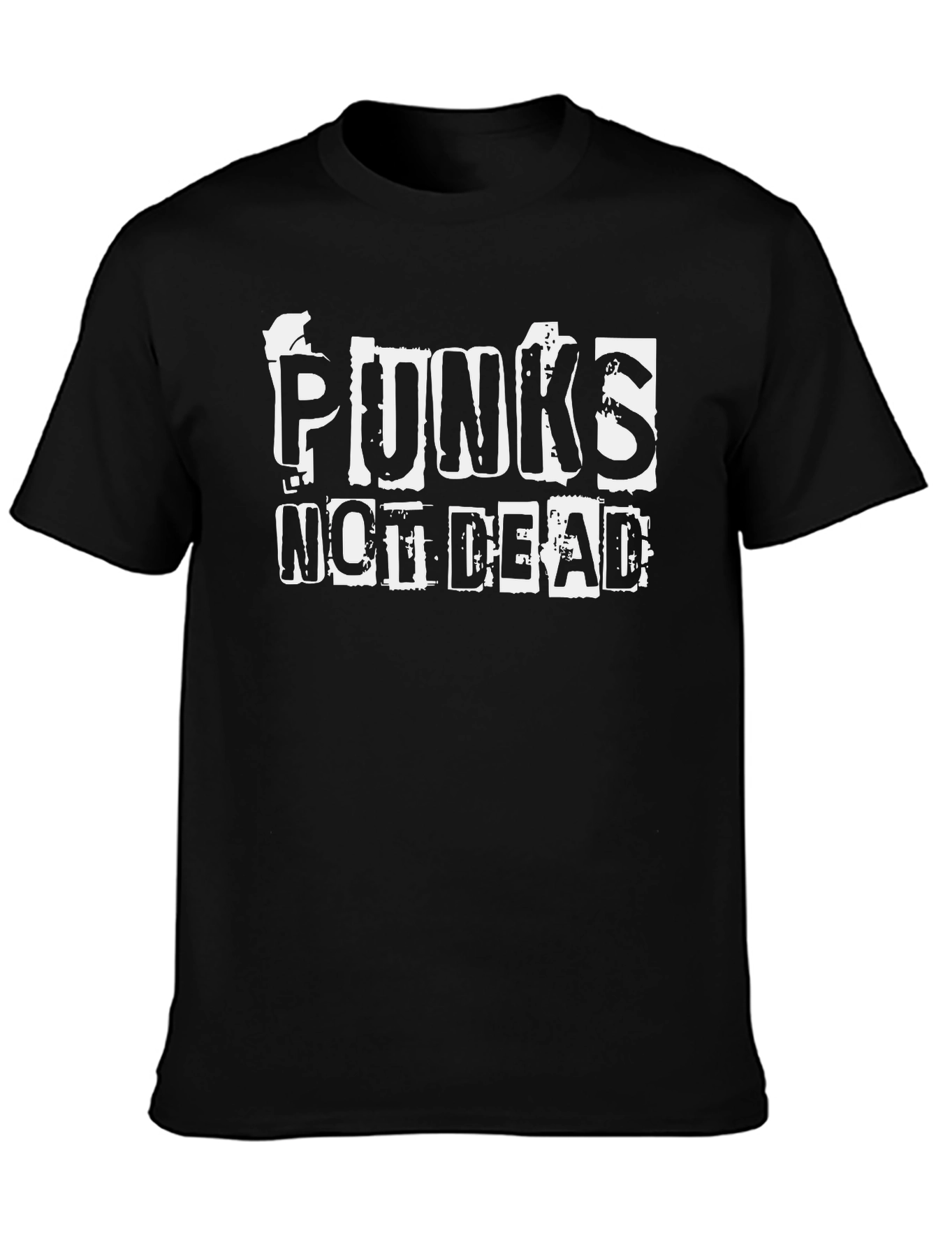 Punks Not Dead Black T-Shirt
