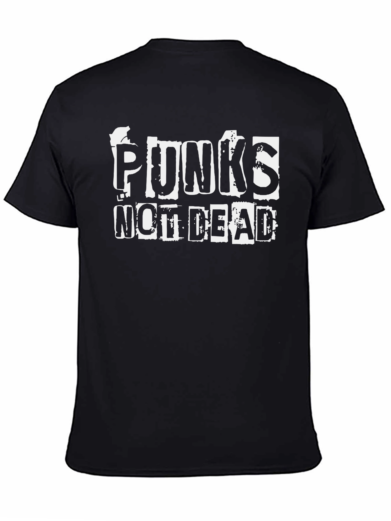 Punks Not Dead Black T-Shirt