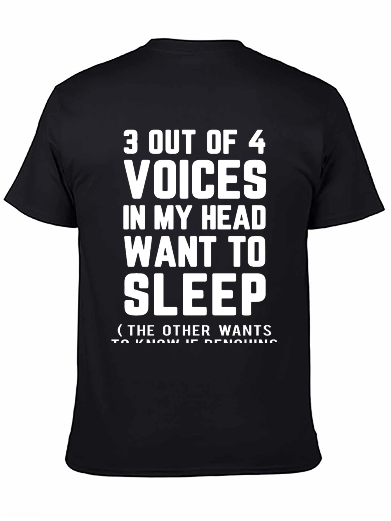 3 Out of 4 Voices in My Head T-Shirt