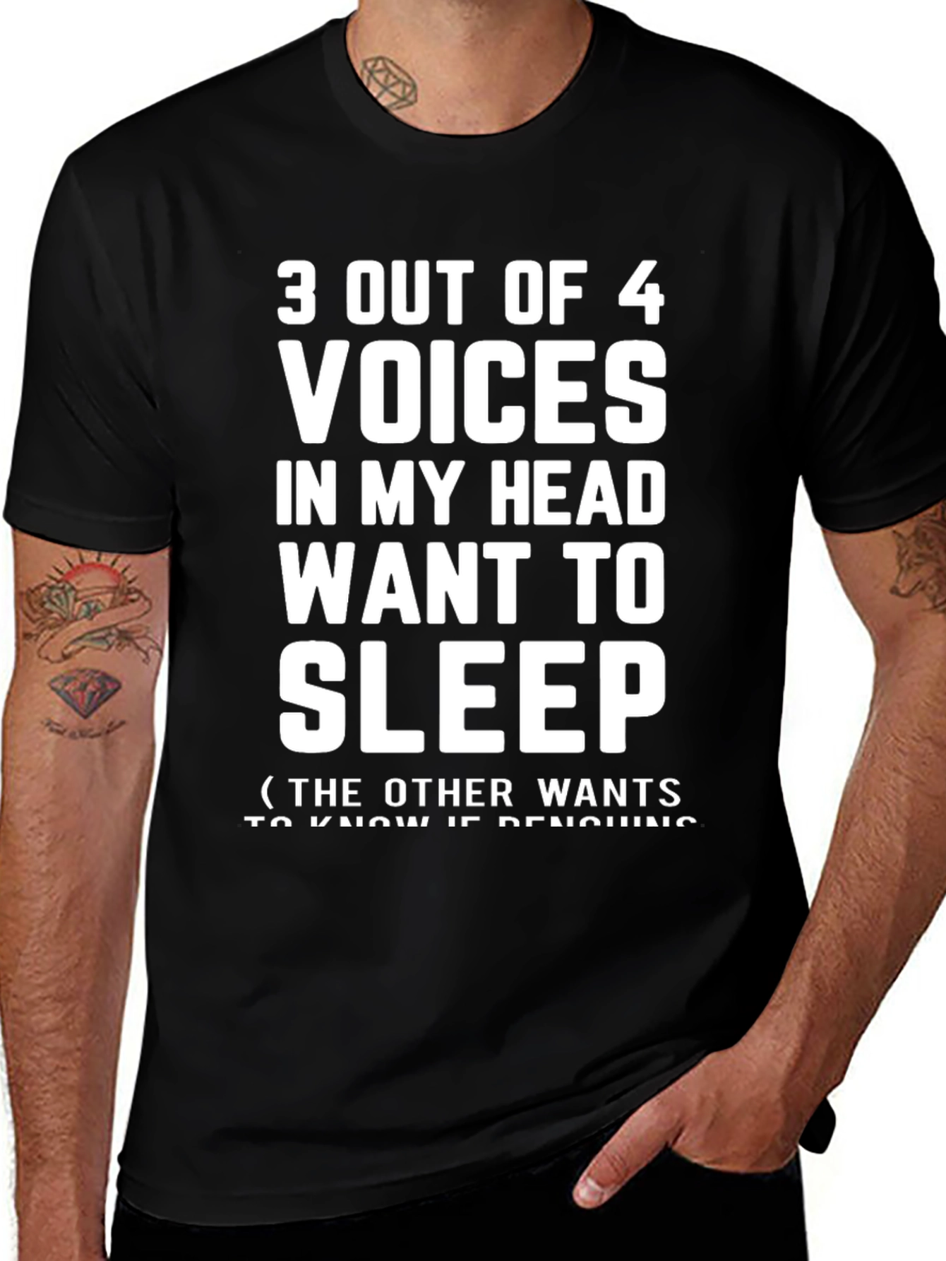3 Out of 4 Voices in My Head T-Shirt