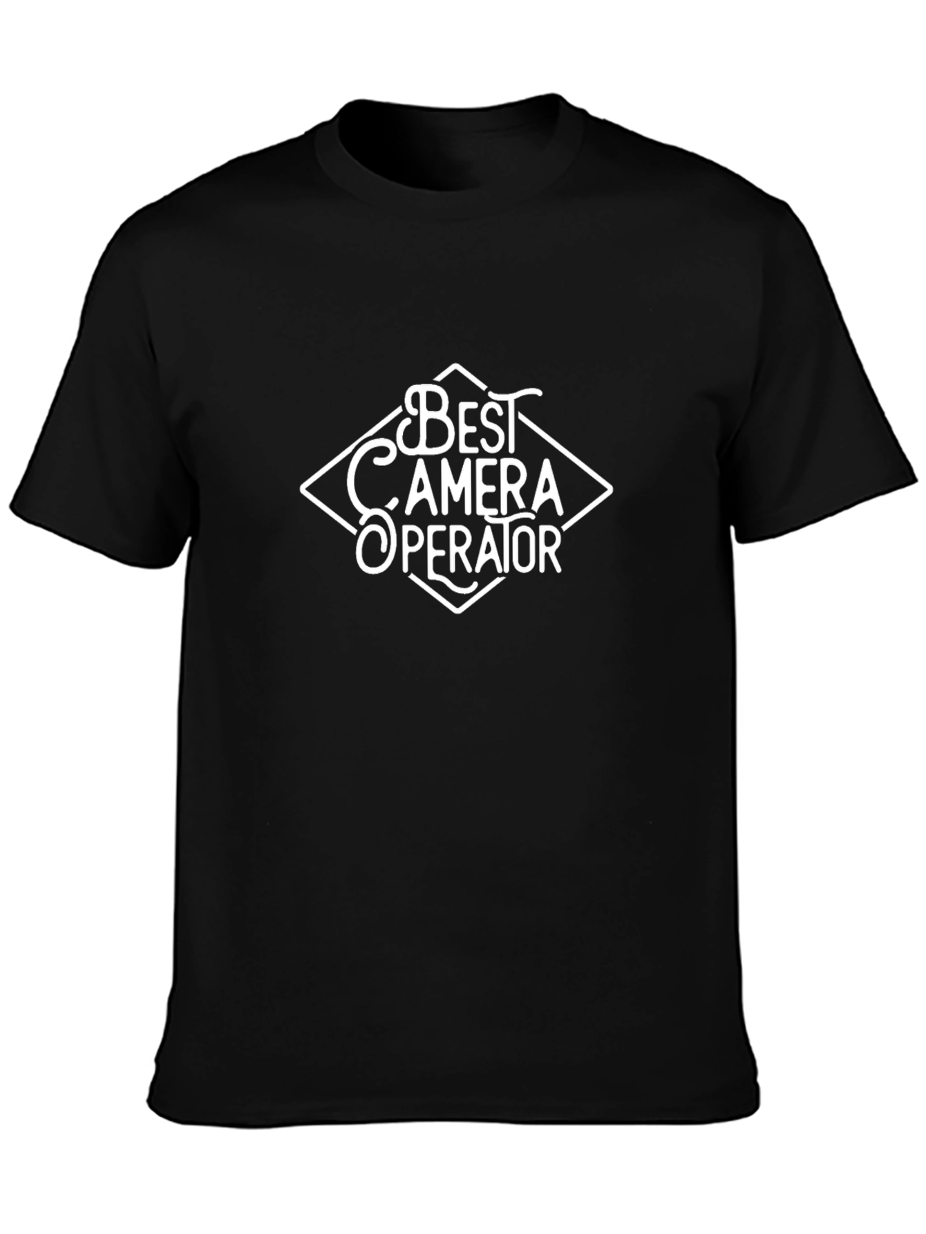 Best Camera Operator Black T-Shirt