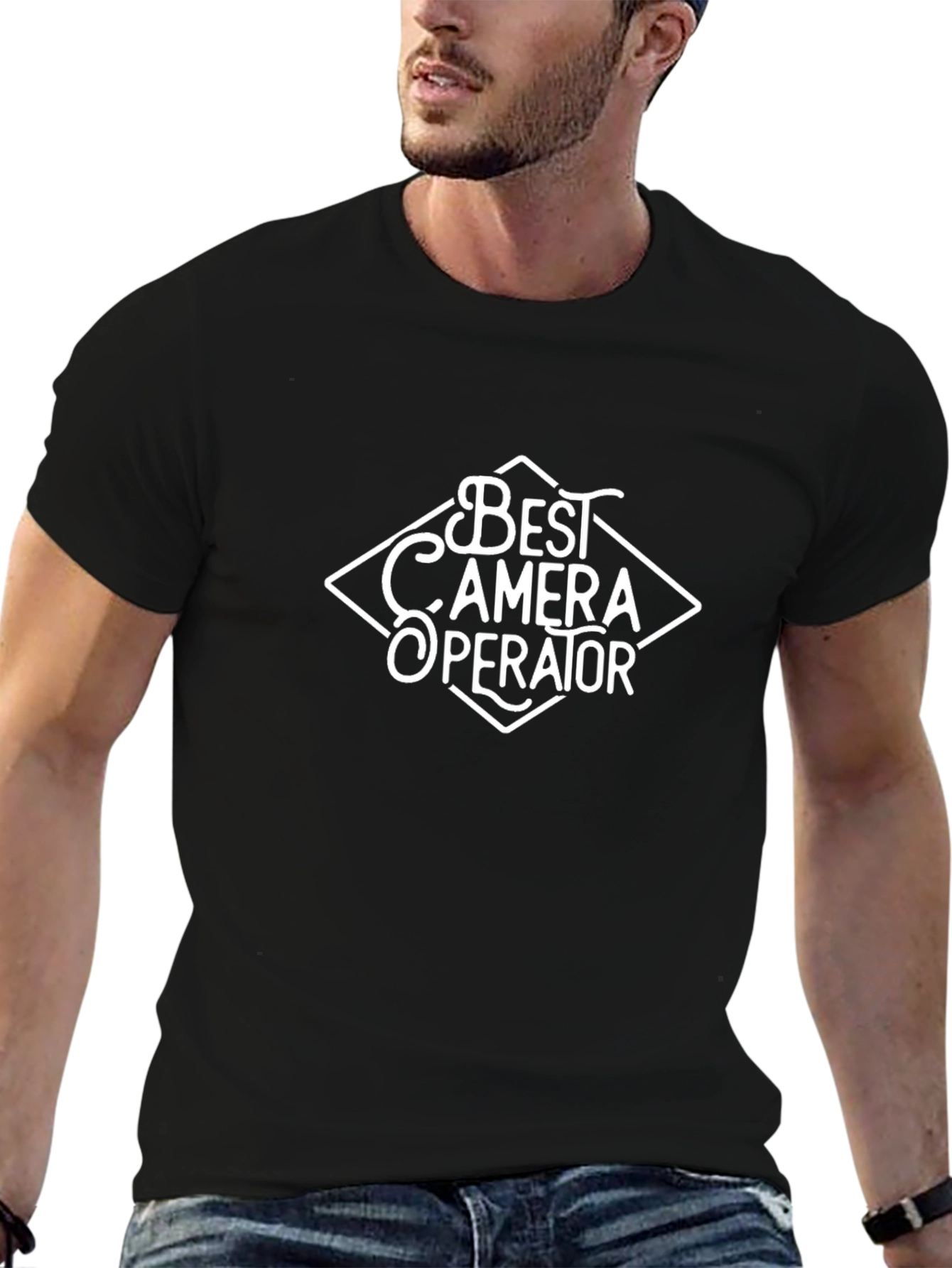 Best Camera Operator Black T-Shirt