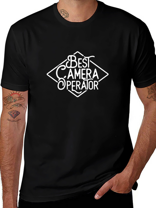 Best Camera Operator Black T-Shirt