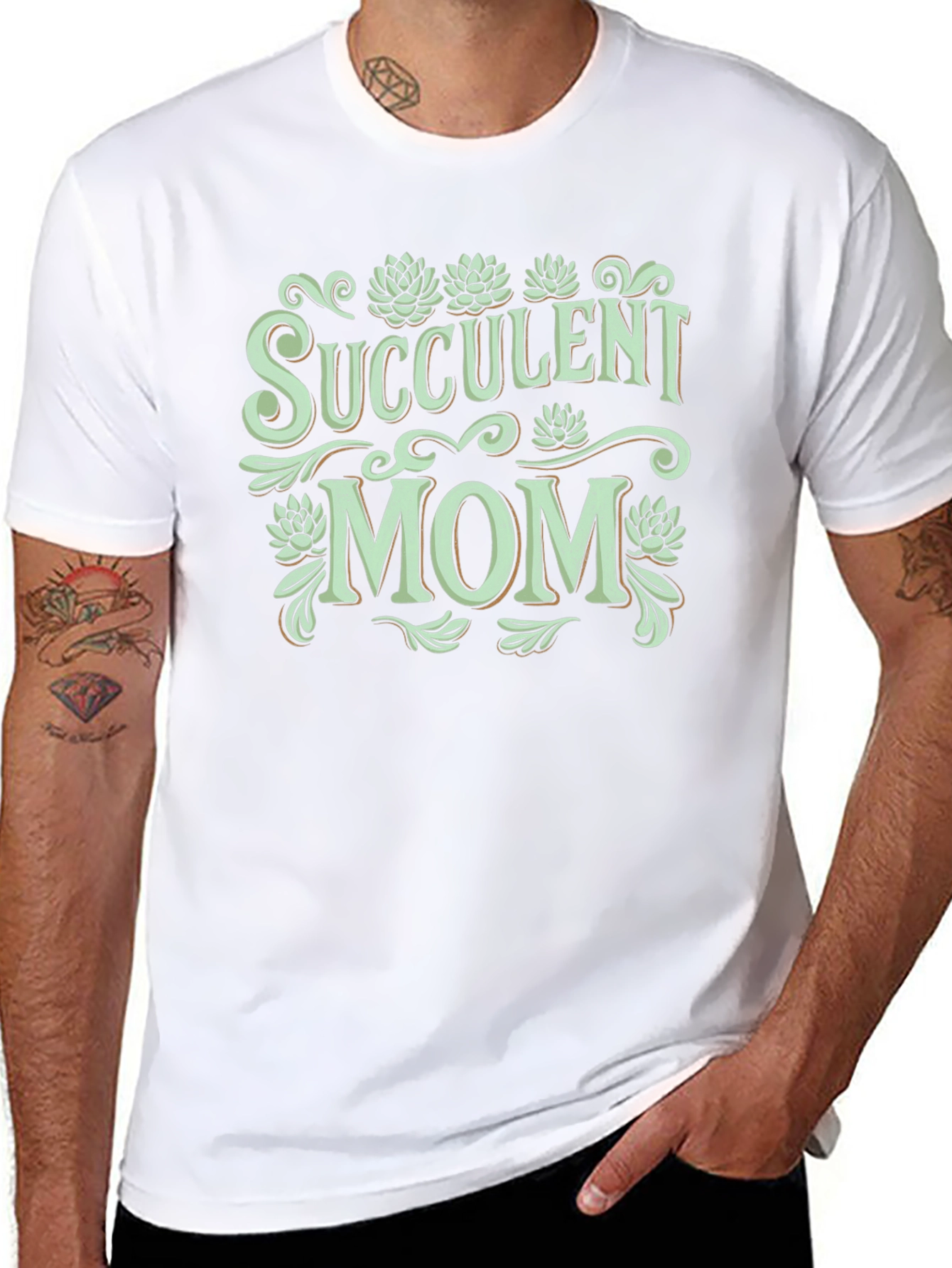 Succulent Mom Graphic Tee