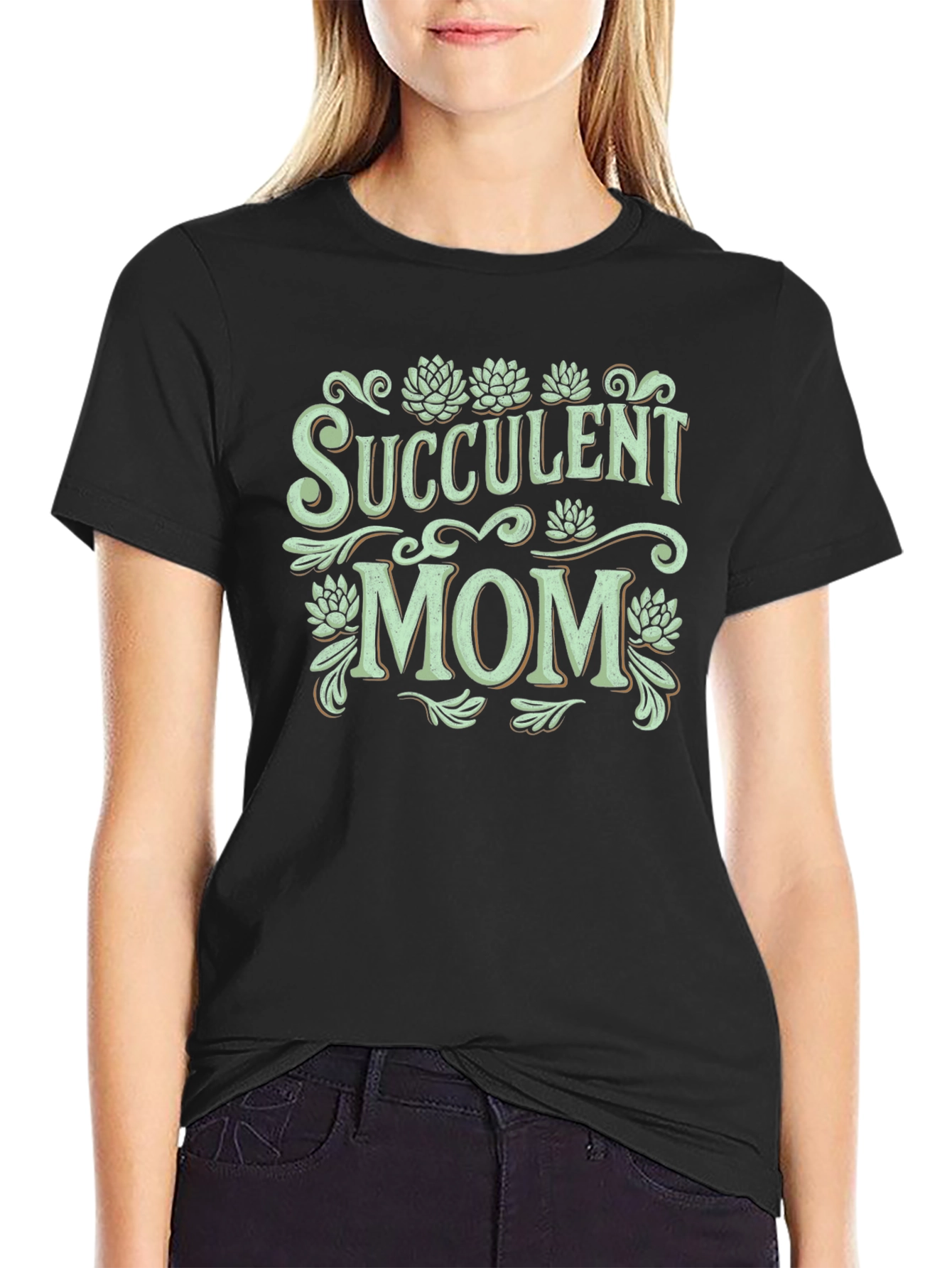 Succulent Mom Graphic Tee