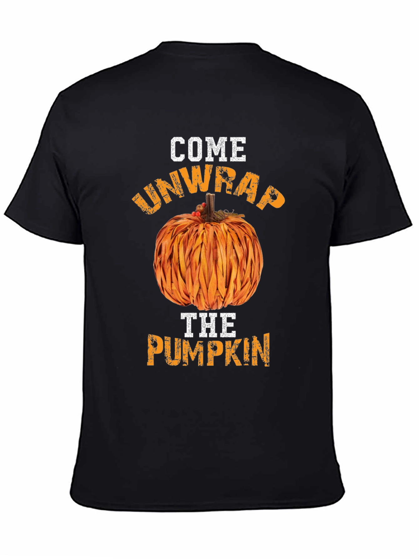 Come Unwrap The Pumpkin Graphic Tee