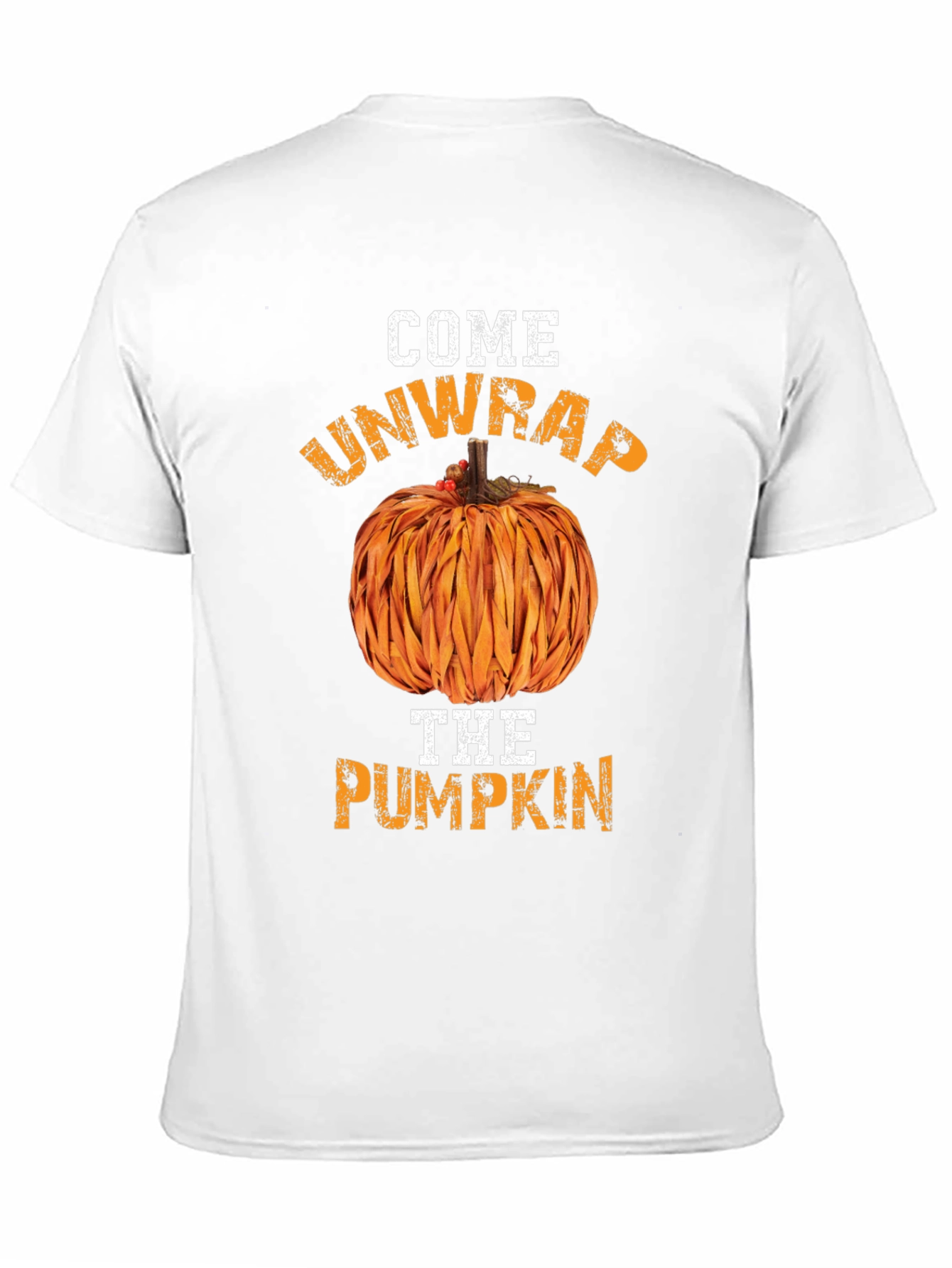 Come Unwrap The Pumpkin Graphic Tee