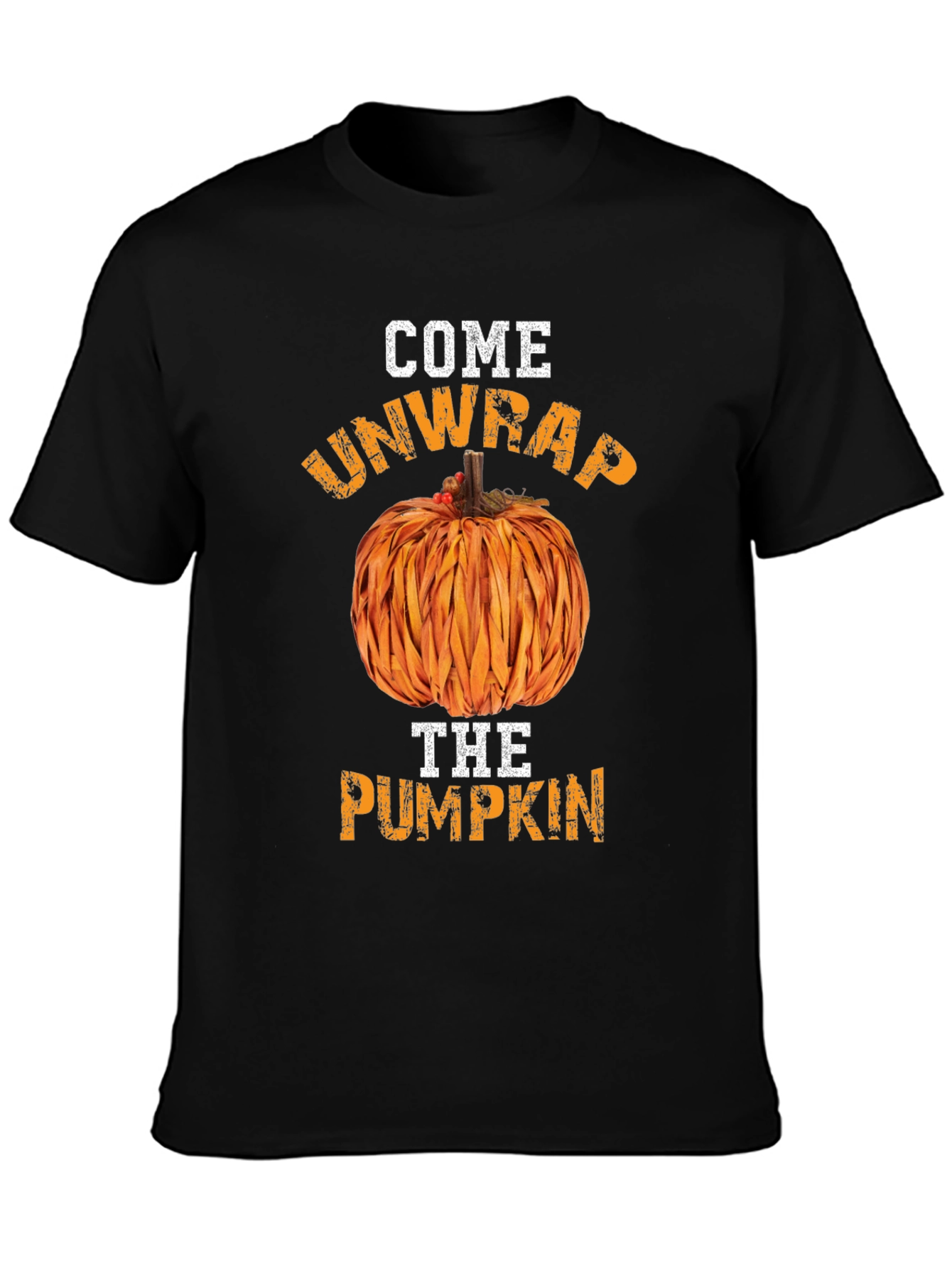 Come Unwrap The Pumpkin Graphic Tee