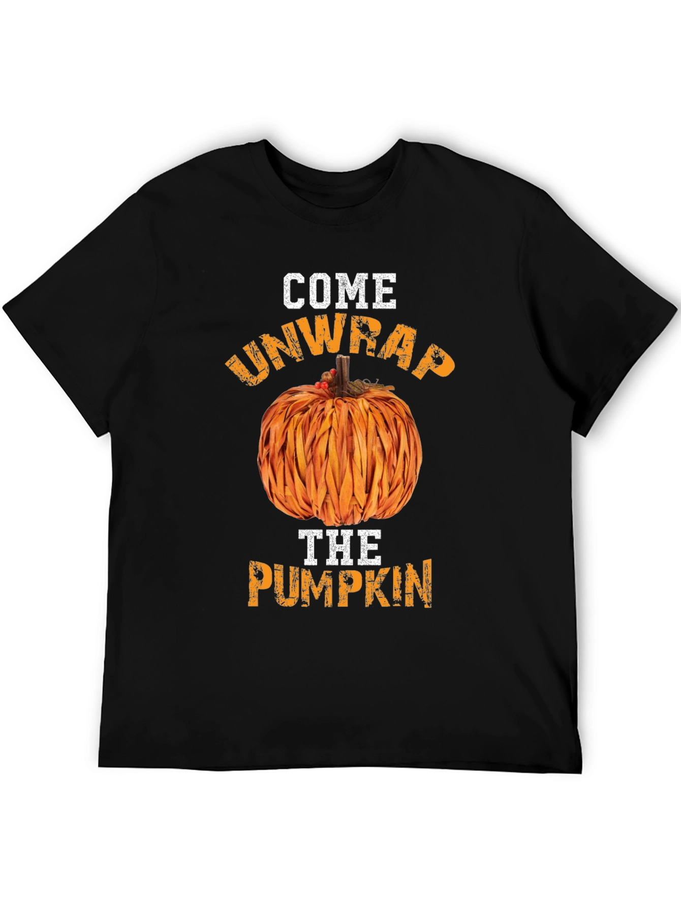 Come Unwrap The Pumpkin Graphic Tee