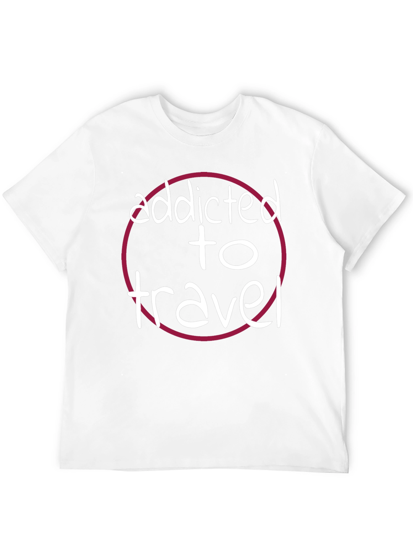 Addicted to Travel Graphic T-Shirt