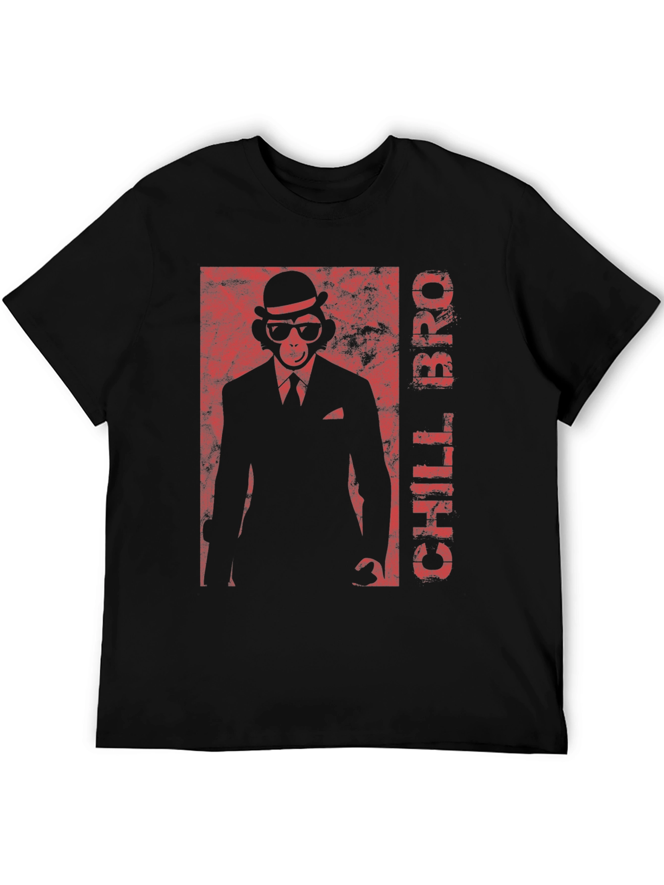 Chill Bro Monkey Graphic T-Shirt