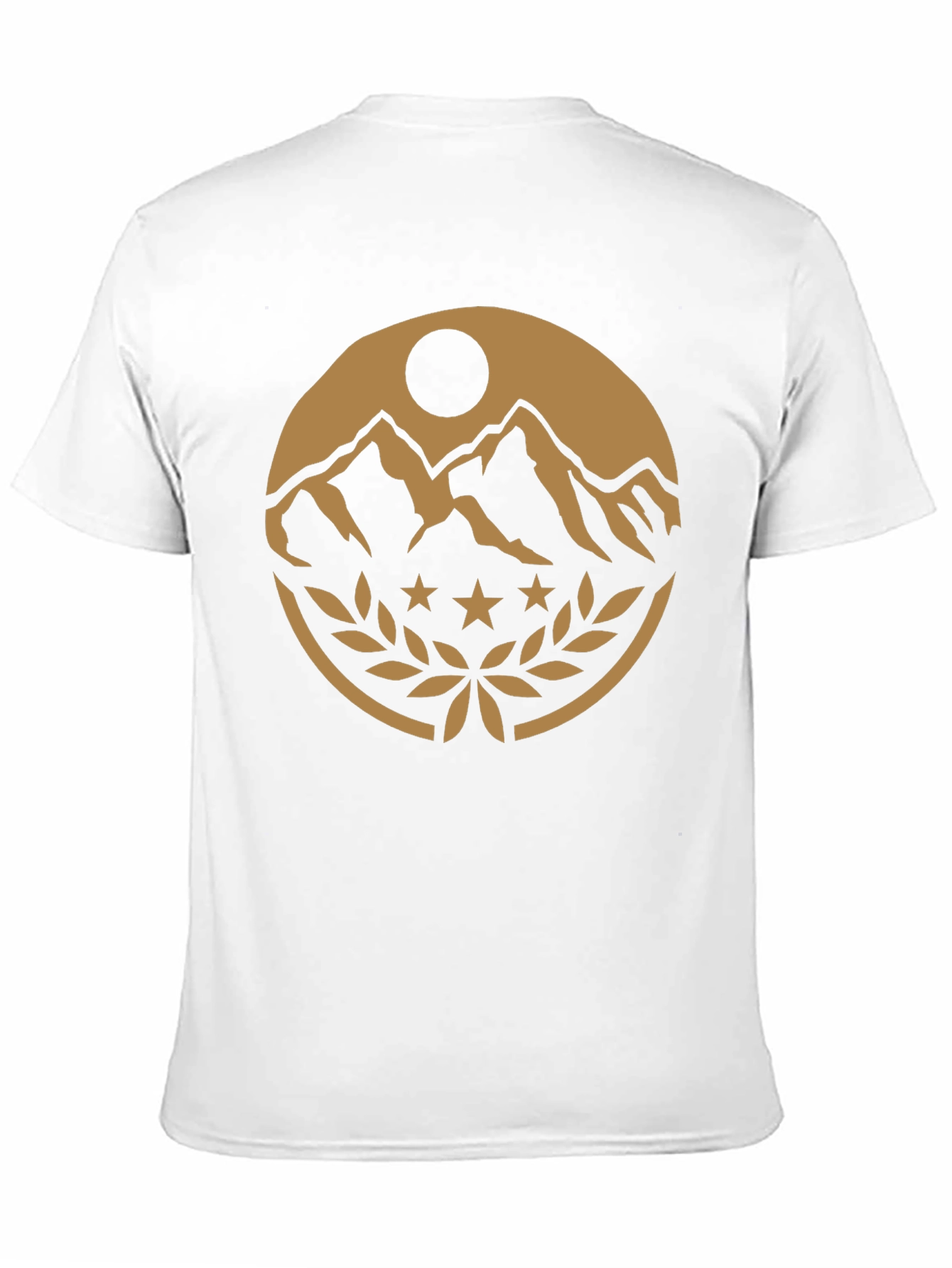 Mountain Peak Emblem Black T-Shirt