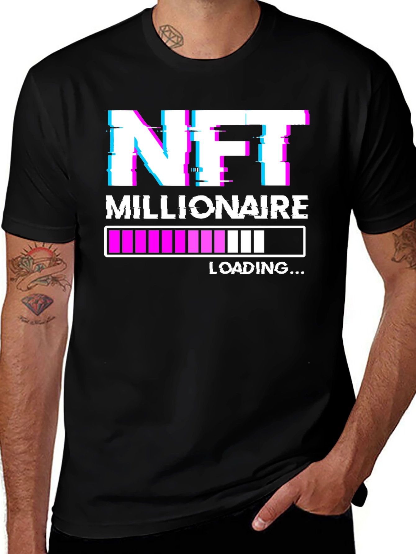 NFT Millionaire Loading T-Shirt