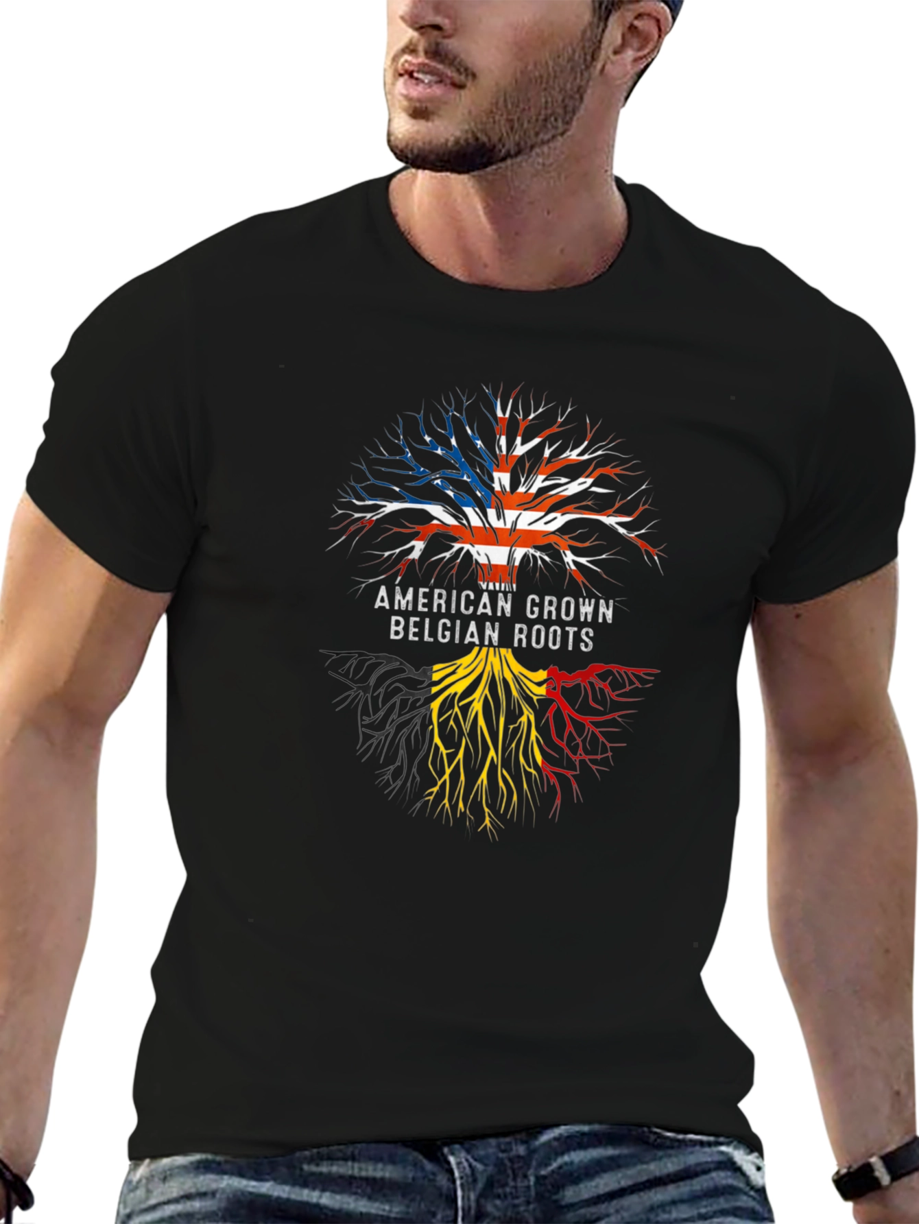 American Grown Belgian Roots T-Shirt