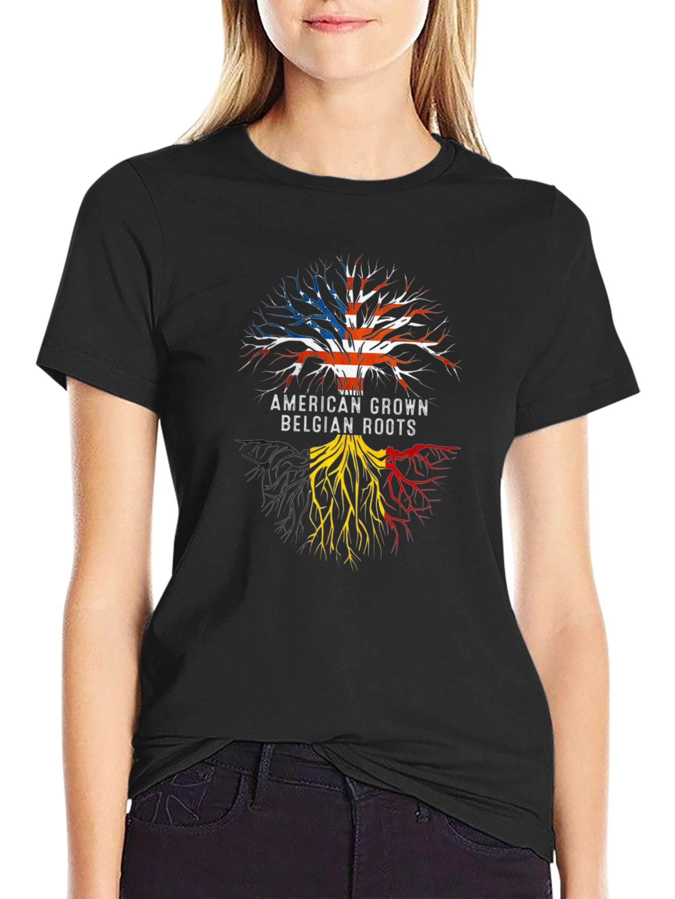 American Grown Belgian Roots T-Shirt