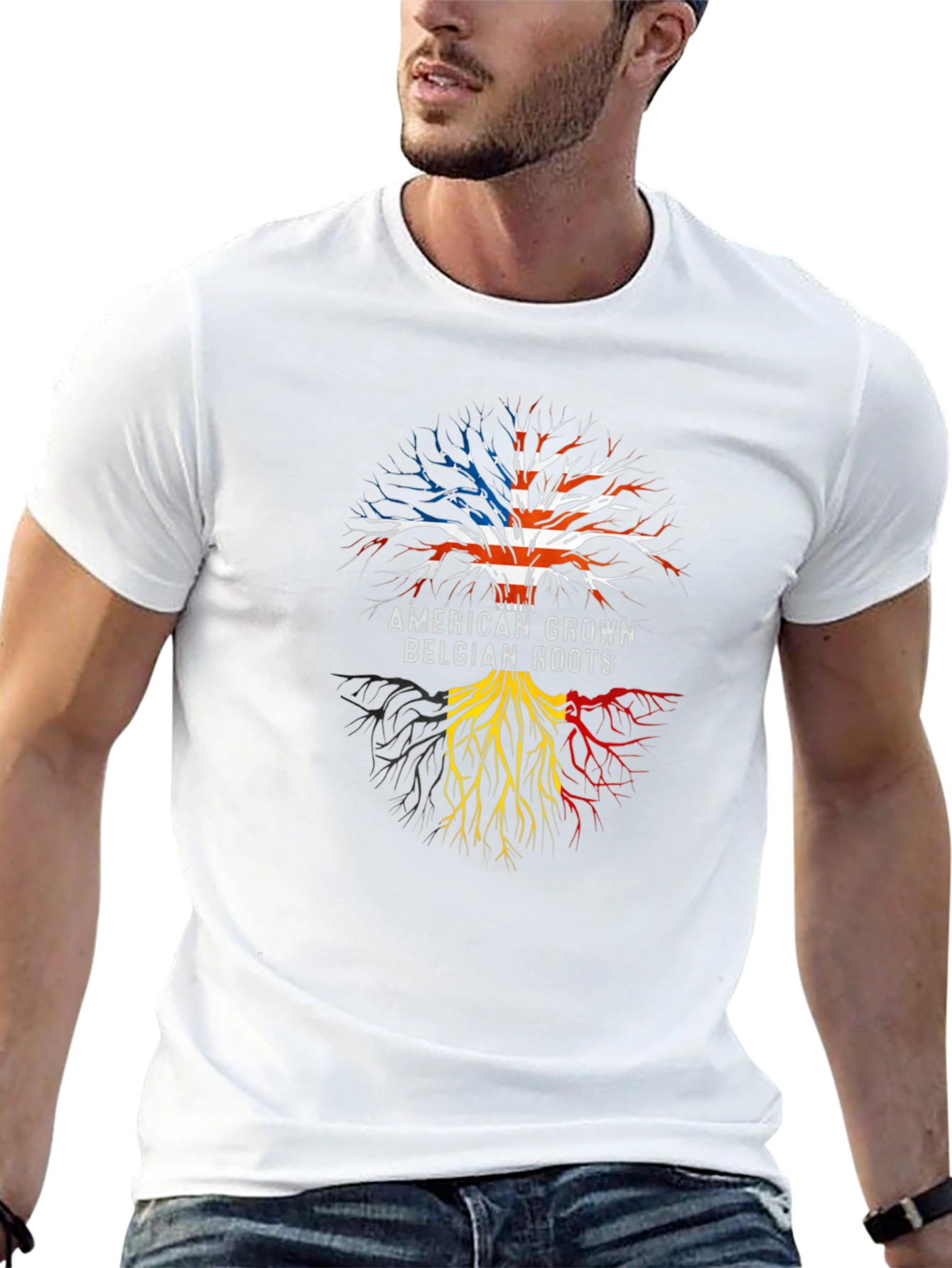 American Grown Belgian Roots T-Shirt