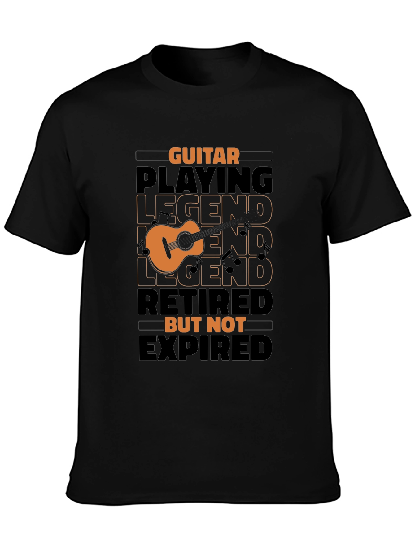 Guitar Playing Legend Retired T-Shirt
