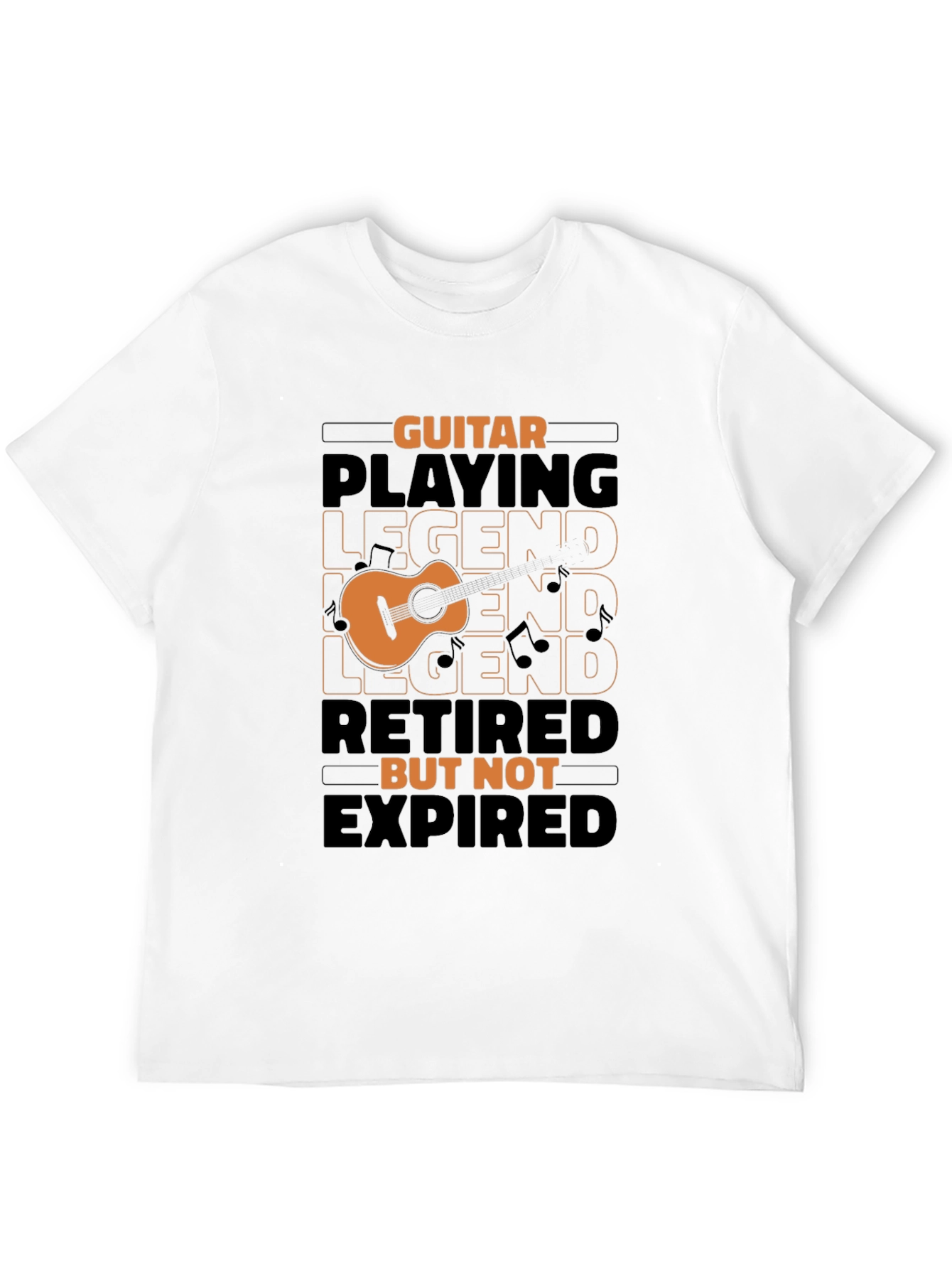 Guitar Playing Legend Retired T-Shirt