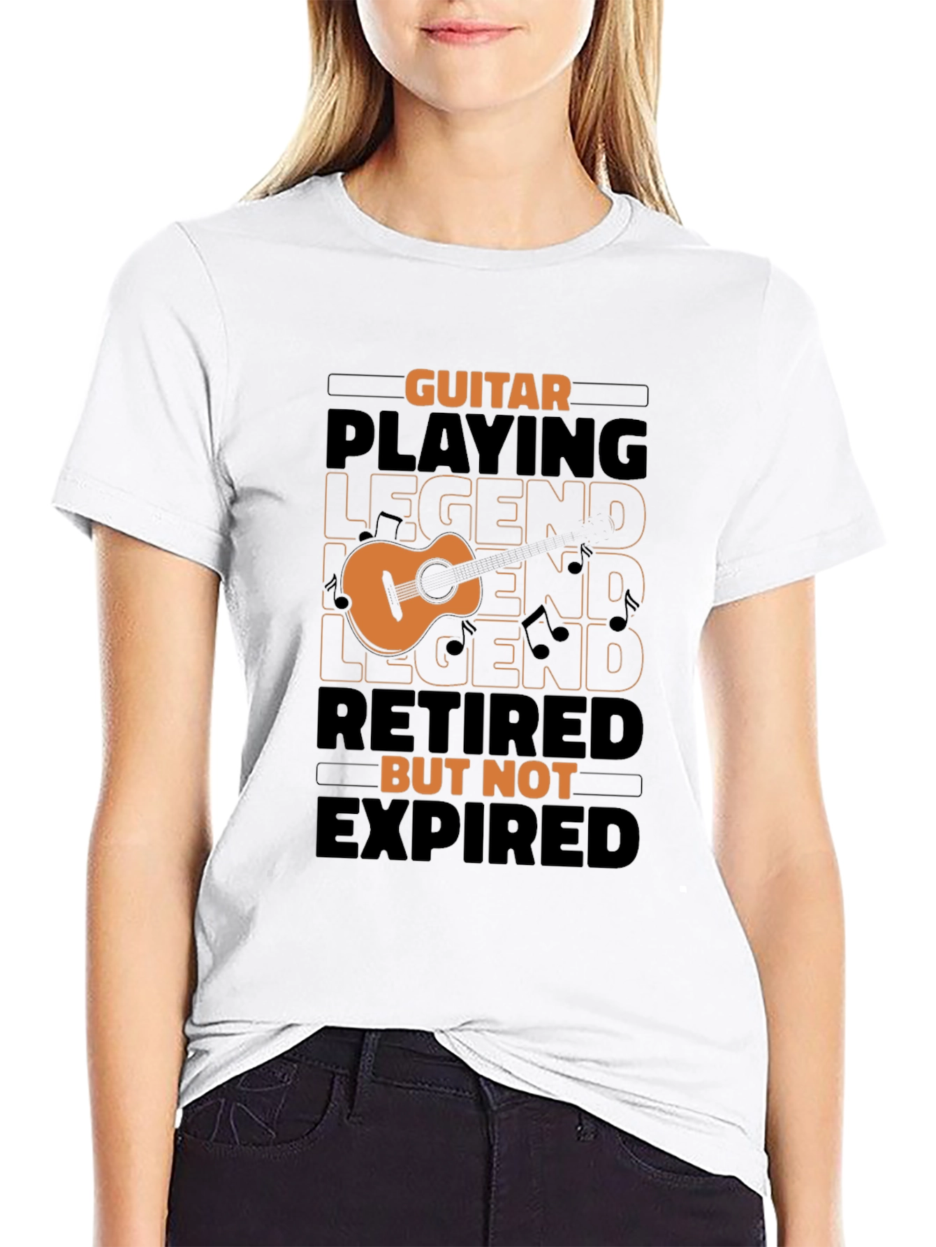 Guitar Playing Legend Retired T-Shirt