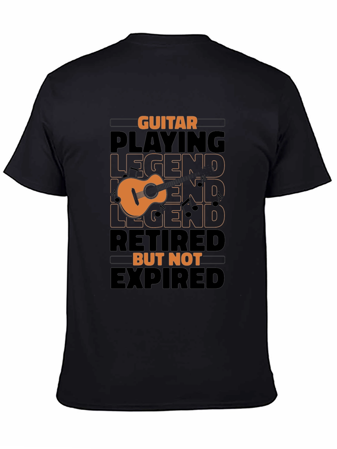 Guitar Playing Legend Retired T-Shirt