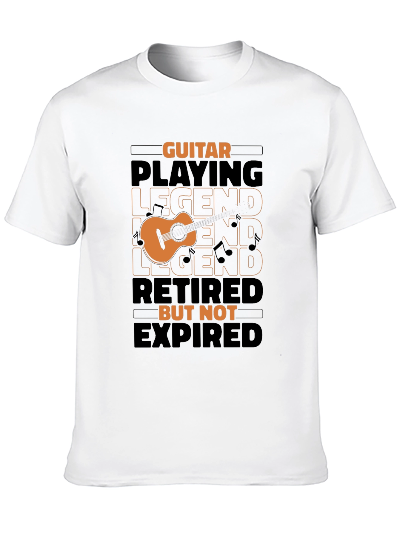Guitar Playing Legend Retired T-Shirt