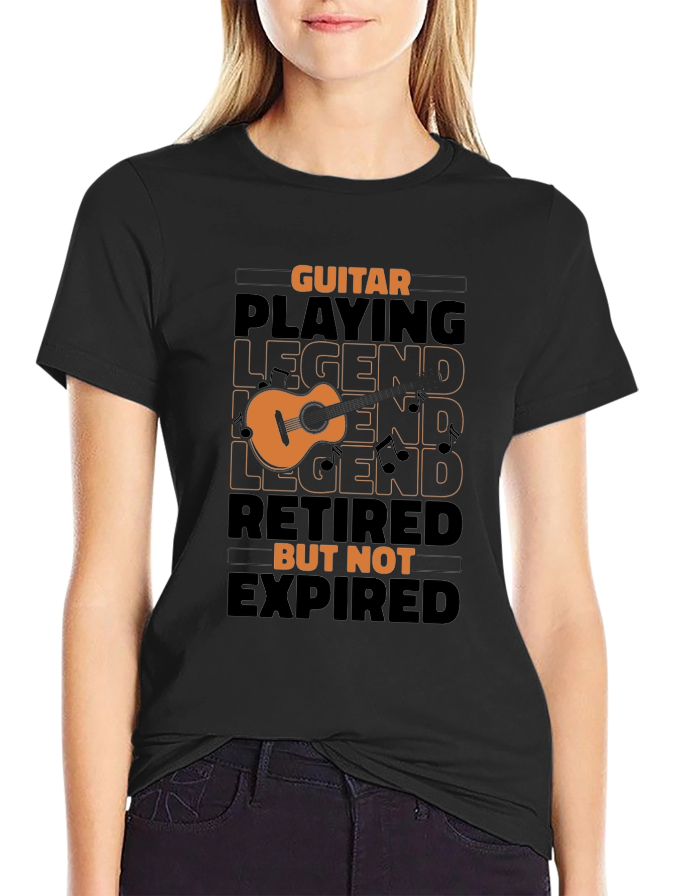 Guitar Playing Legend Retired T-Shirt