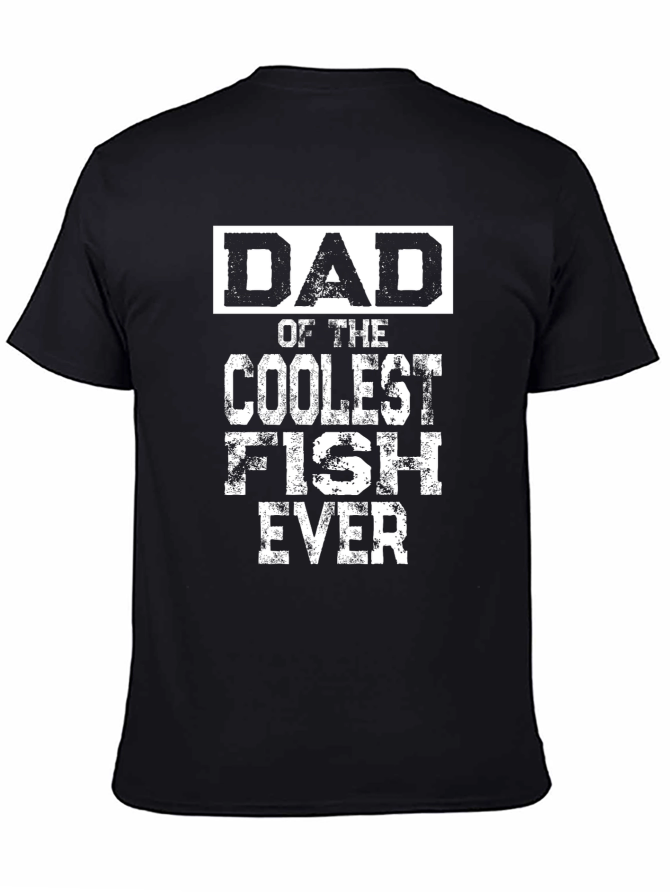 Dad of the Coolest Fish Ever - Novelty T-Shirt