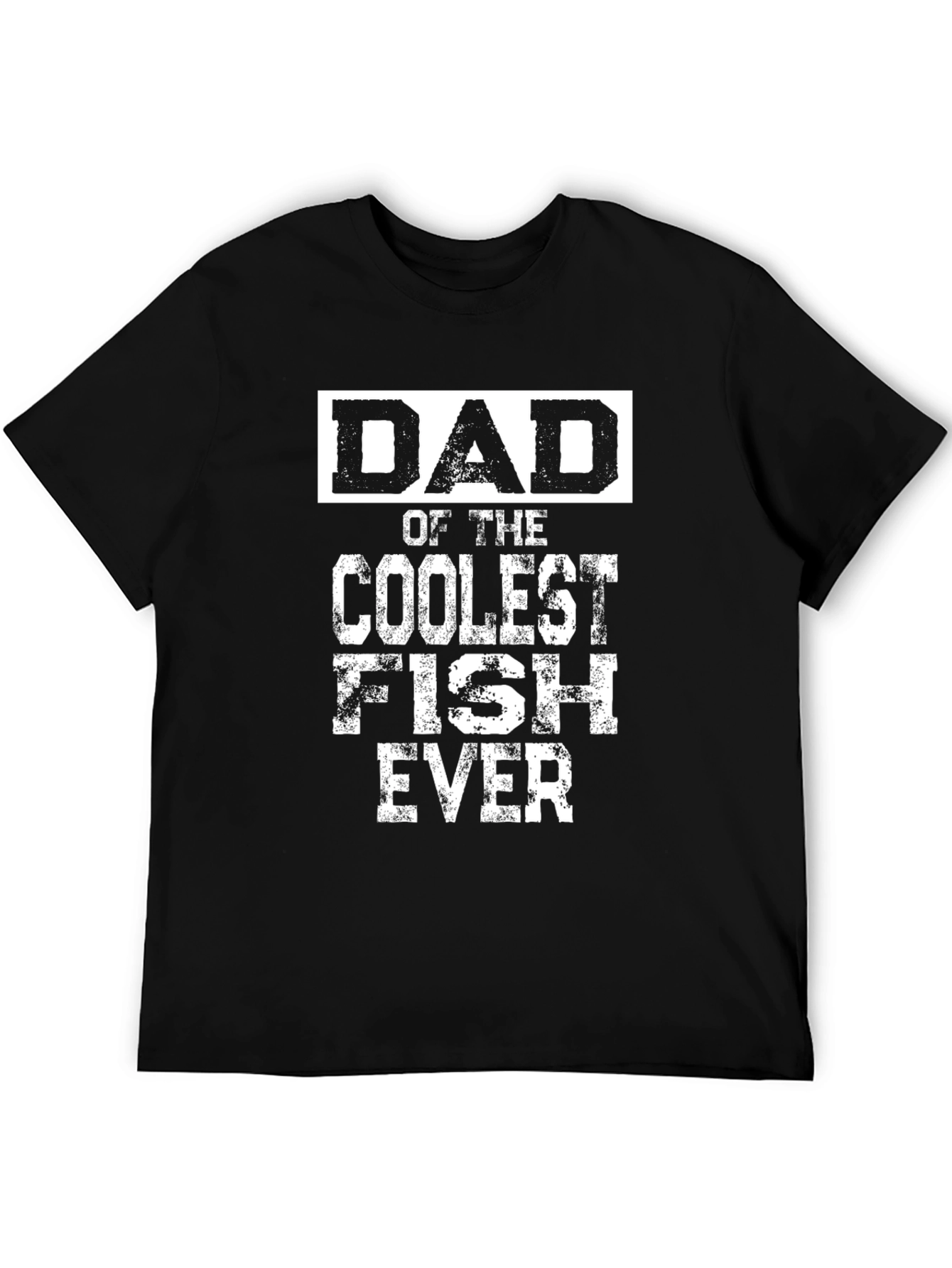 Dad of the Coolest Fish Ever - Novelty T-Shirt