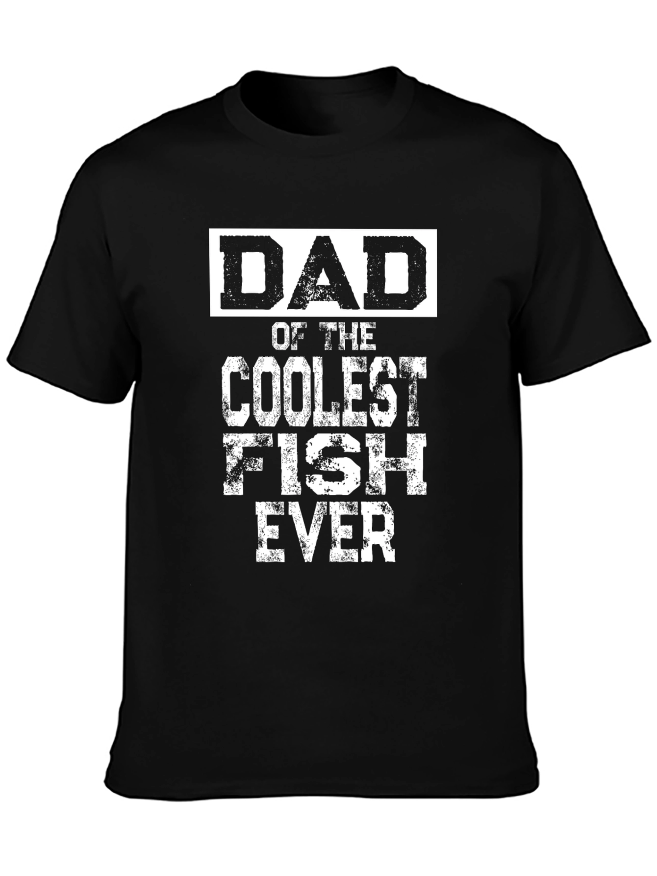 Dad of the Coolest Fish Ever - Novelty T-Shirt
