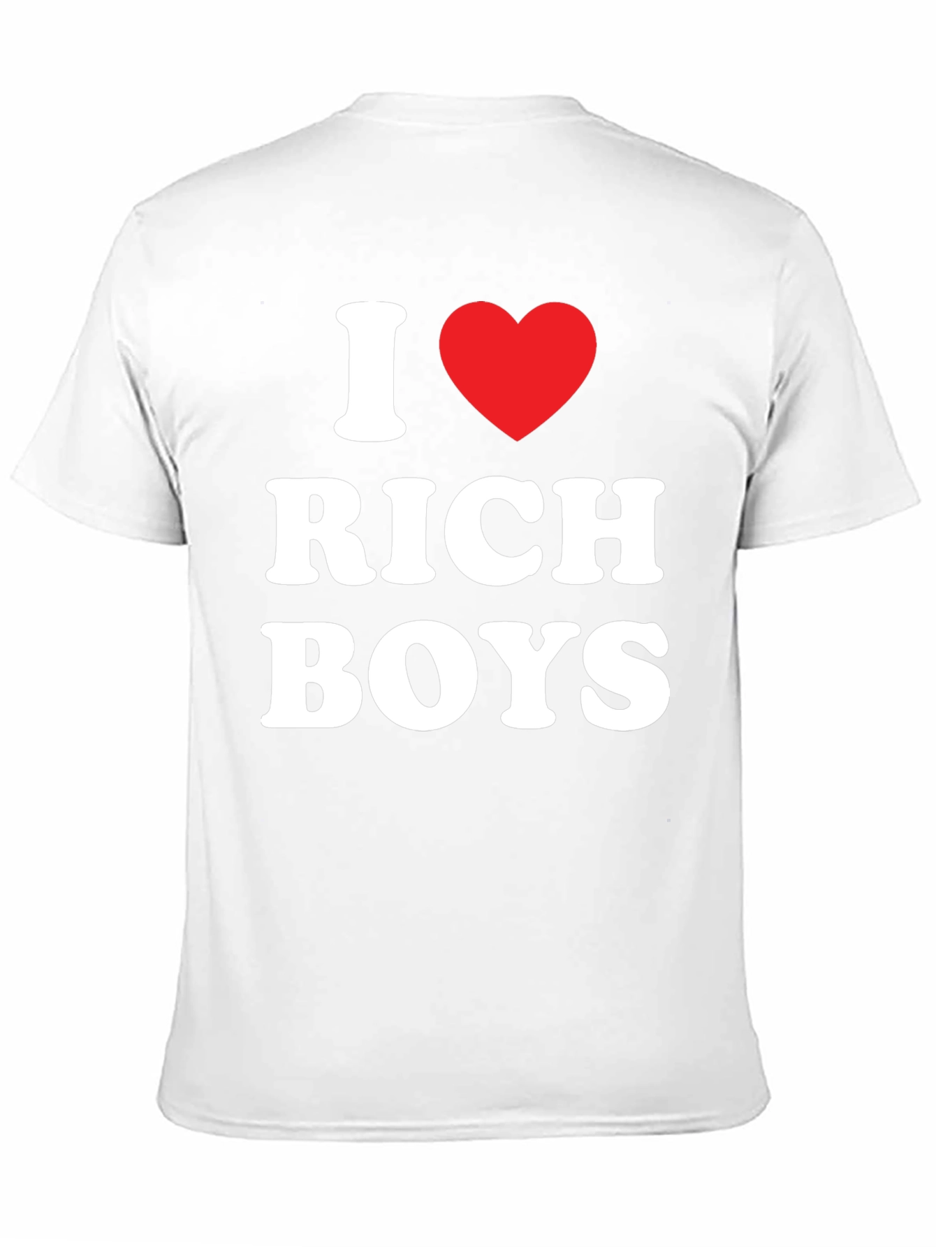 I Heart Rich Boys Tee - Mens Black T-Shirt