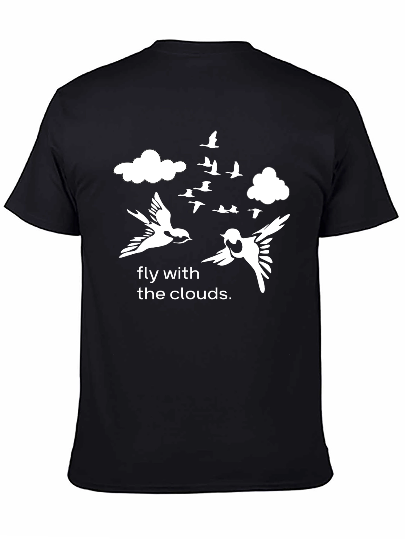 Fly With The Clouds Graphic Tee