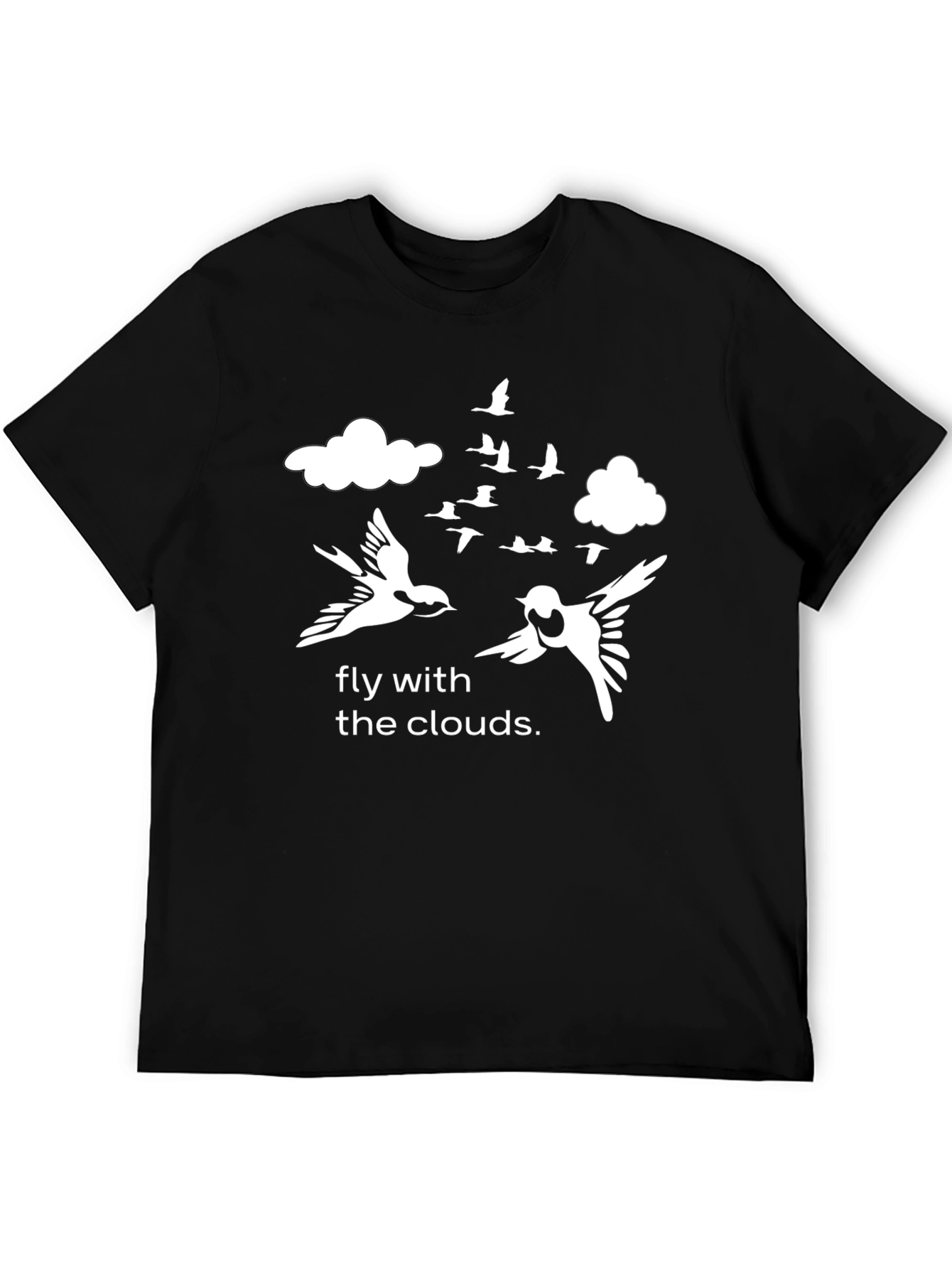 Fly With The Clouds Graphic Tee