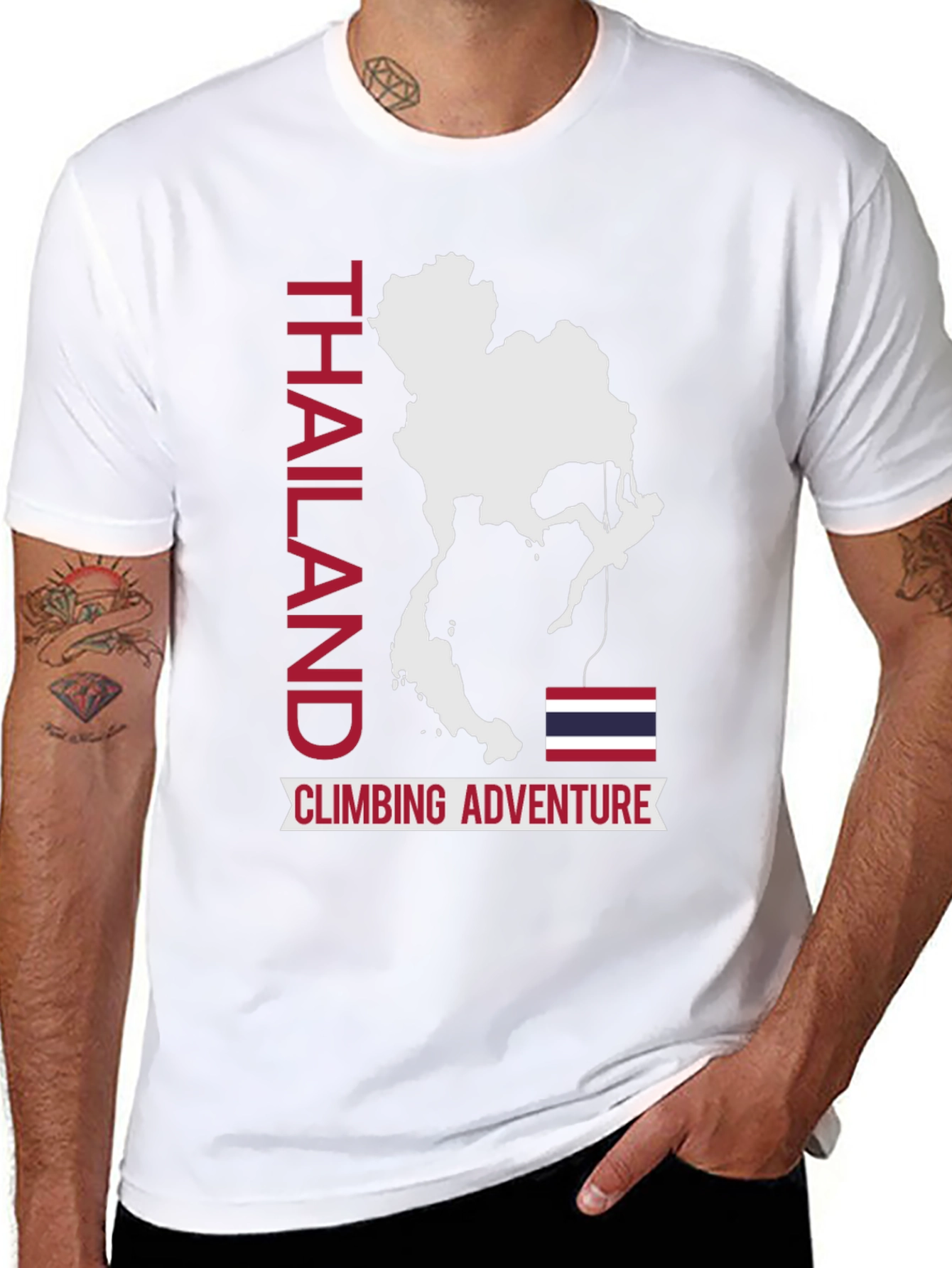 Thailand Climbing Adventure T-Shirt - Rock Climbing Apparel