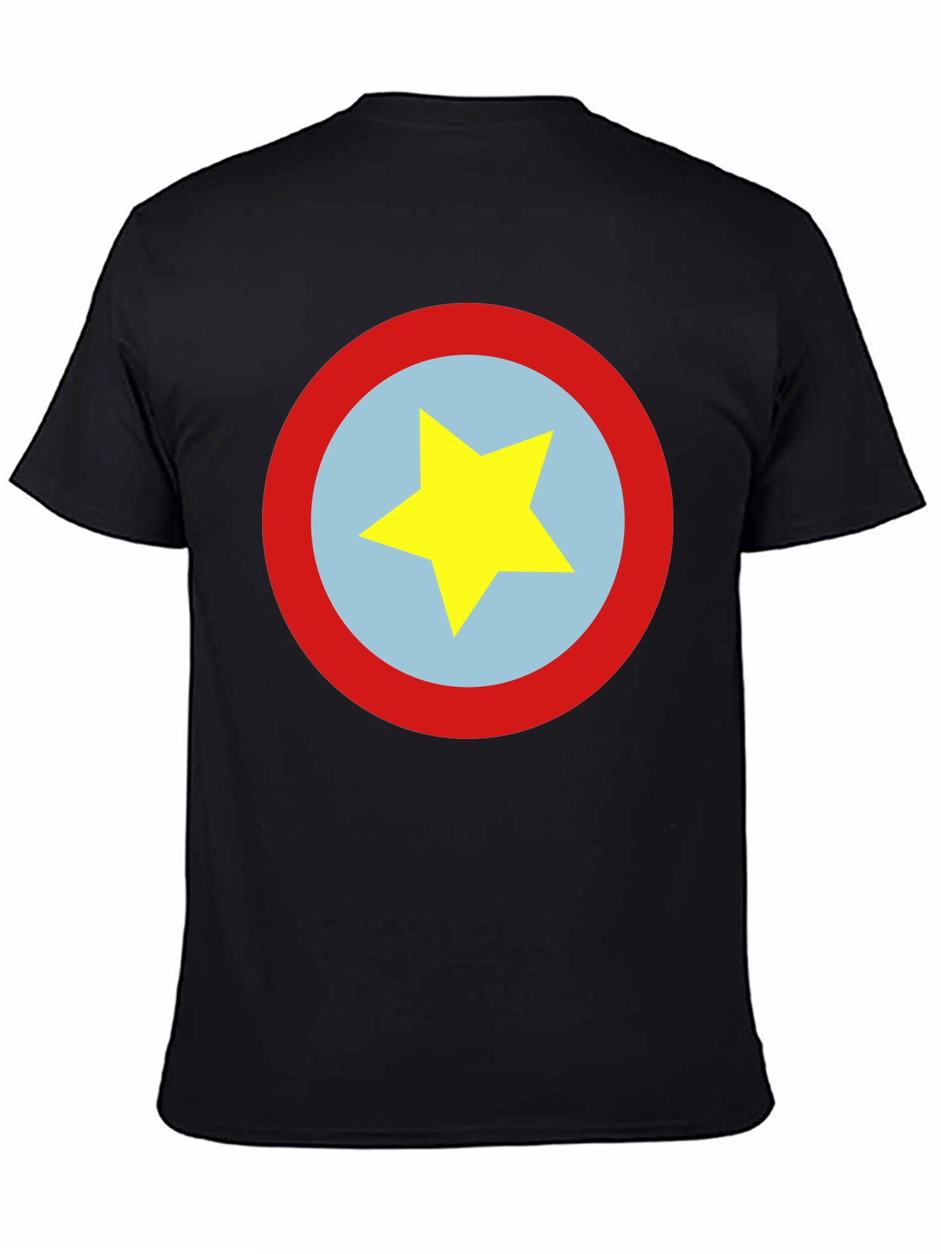 Star Circle Graphic Tee - Unique Design