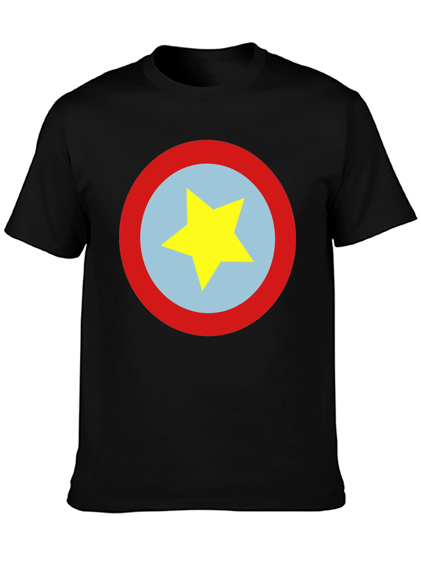 Star Circle Graphic Tee - Unique Design