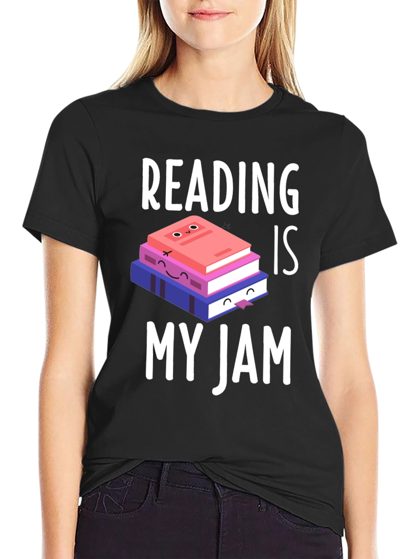 Reading is My Jam Graphic T-Shirt