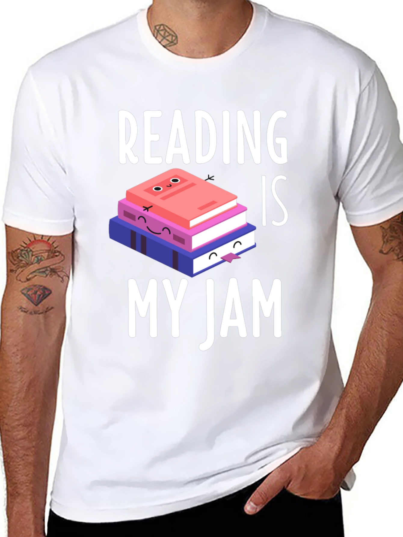 Reading is My Jam Graphic T-Shirt