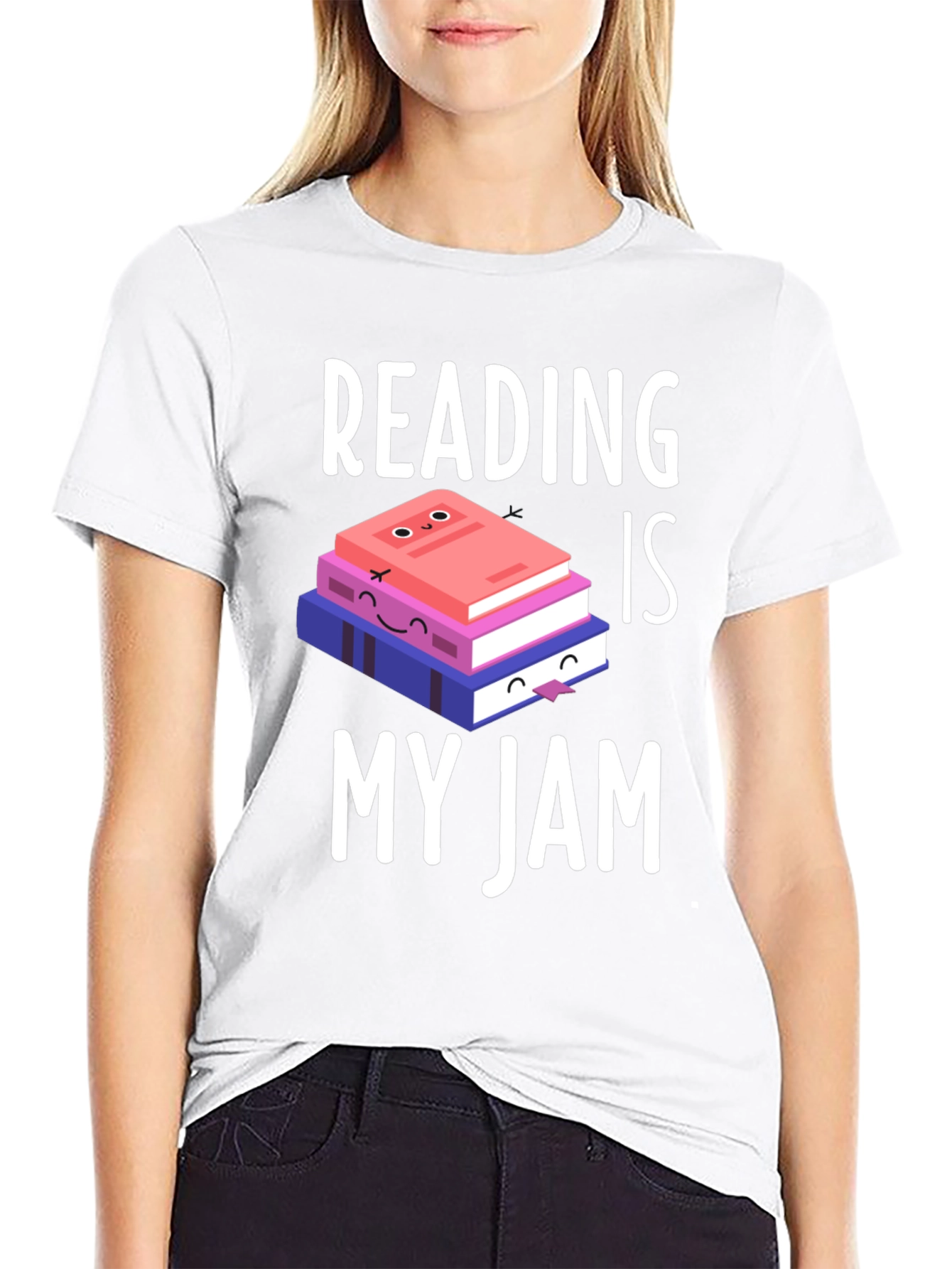 Reading is My Jam Graphic T-Shirt
