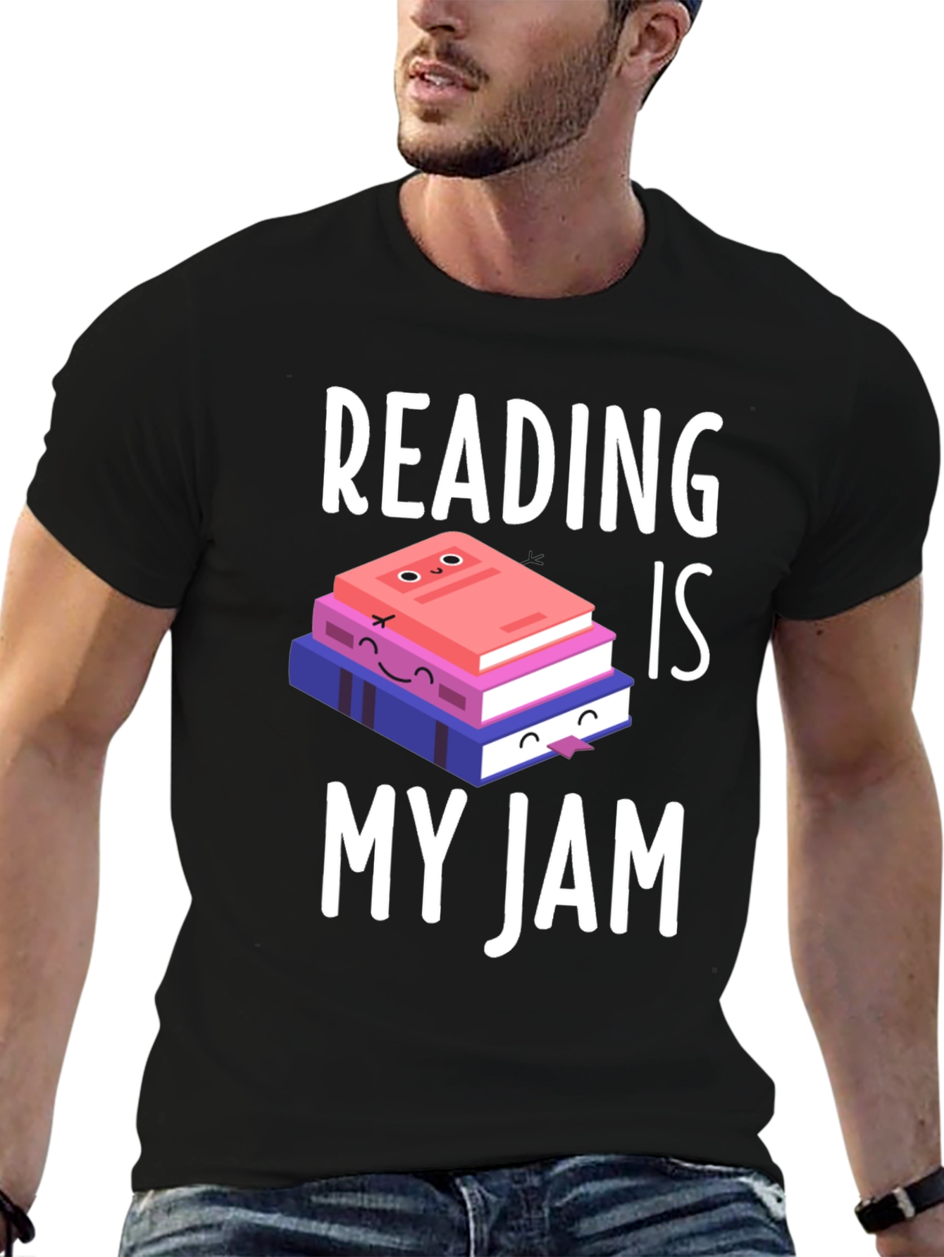 Reading is My Jam Graphic T-Shirt