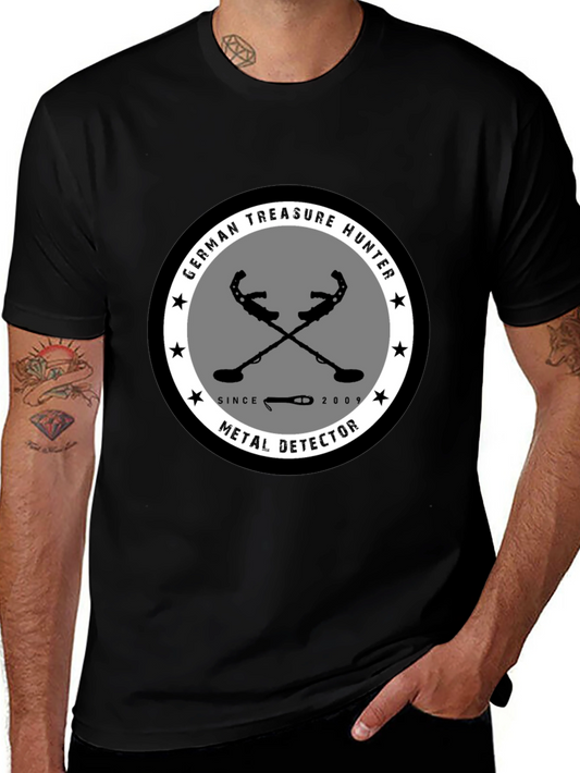German Treasure Hunter Metal Detector T-Shirt