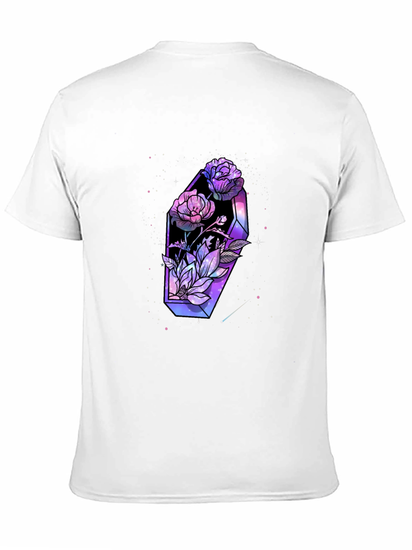 Floral Coffin Graphic Tee
