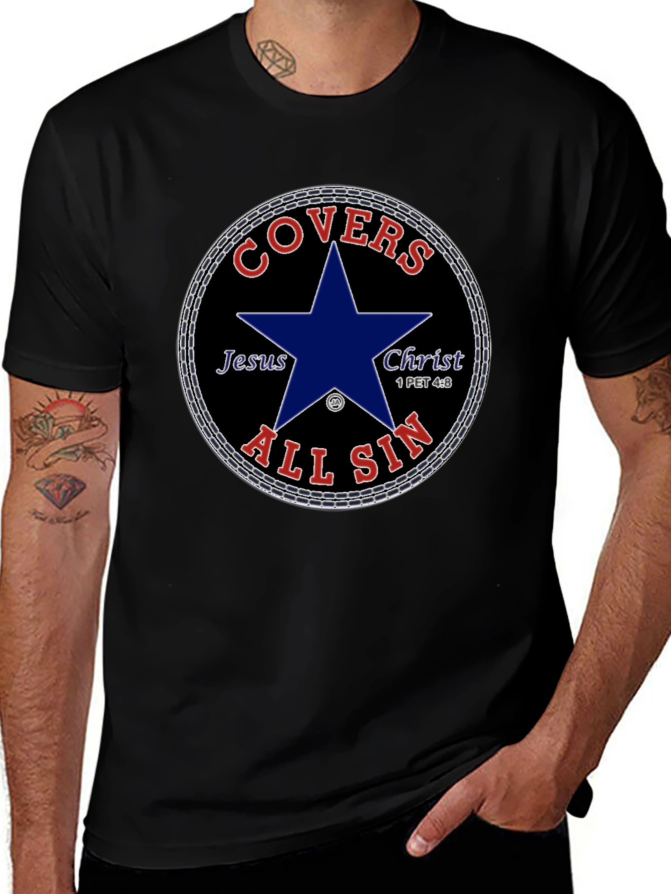 Jesus Covers All Sin T-Shirt