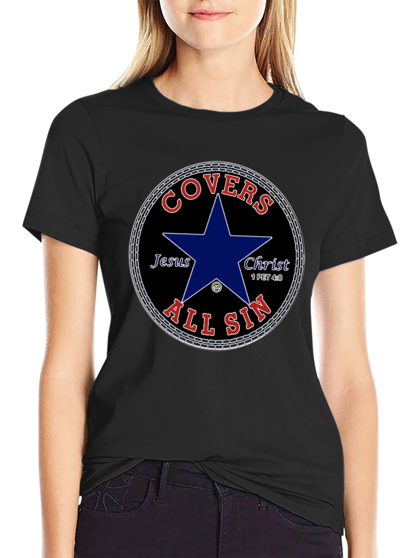 Jesus Covers All Sin T-Shirt