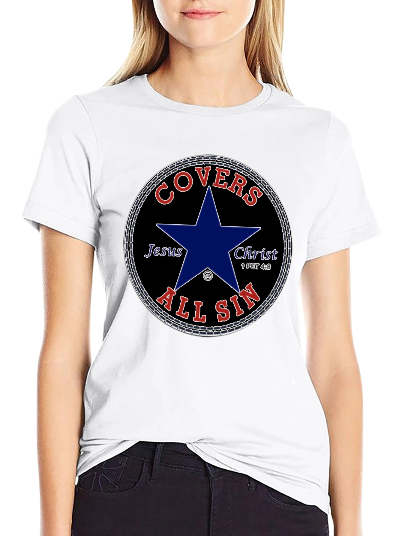 Jesus Covers All Sin T-Shirt