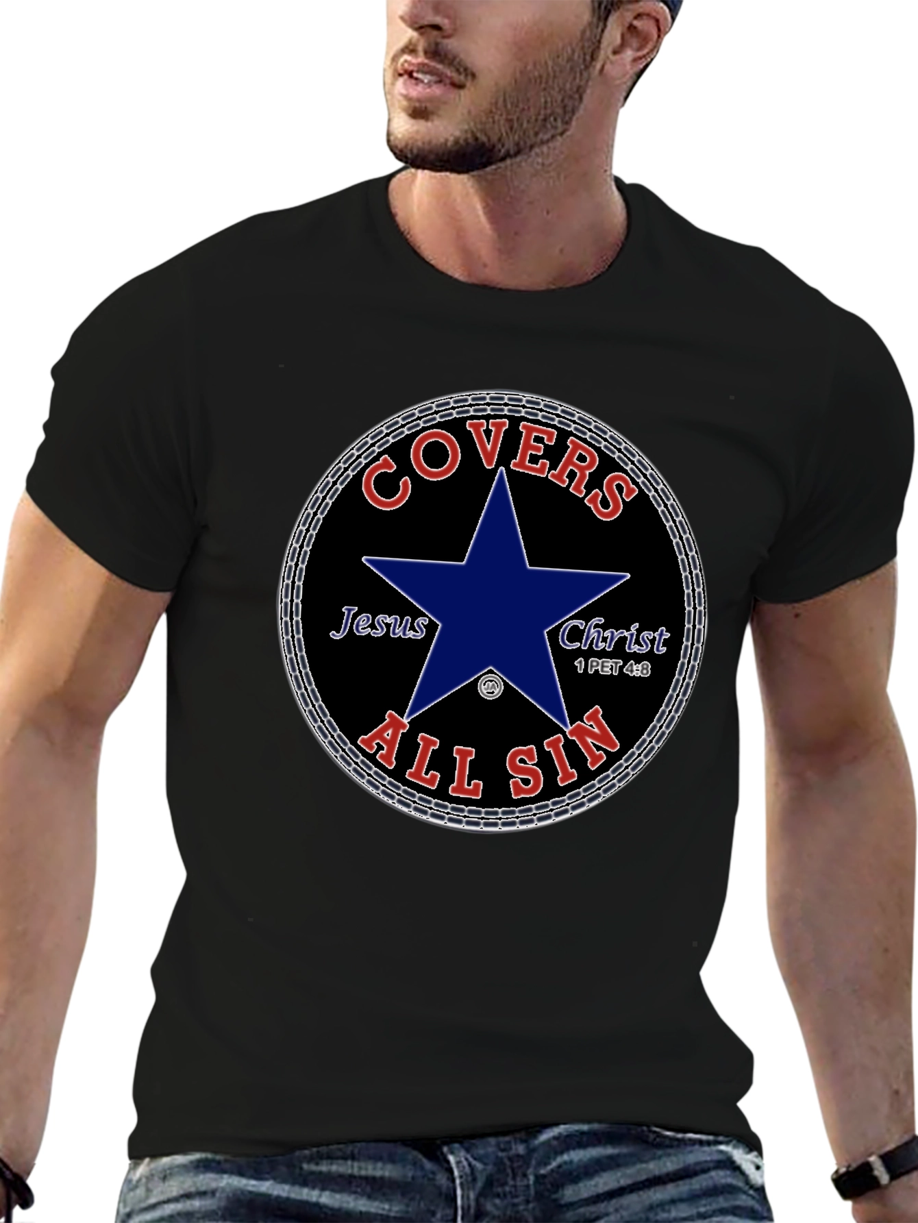 Jesus Covers All Sin T-Shirt