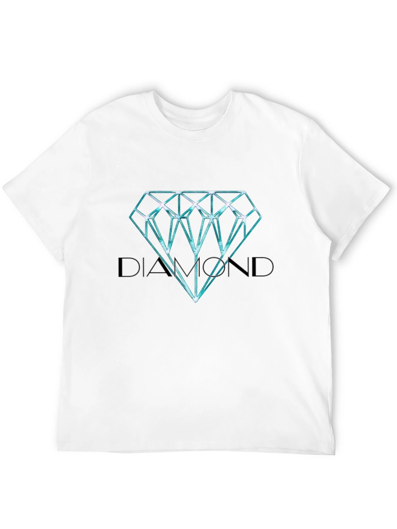 Diamond Graphic Black T-Shirt
