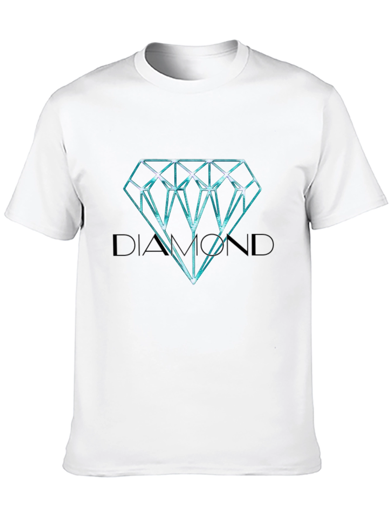 Diamond Graphic Black T-Shirt