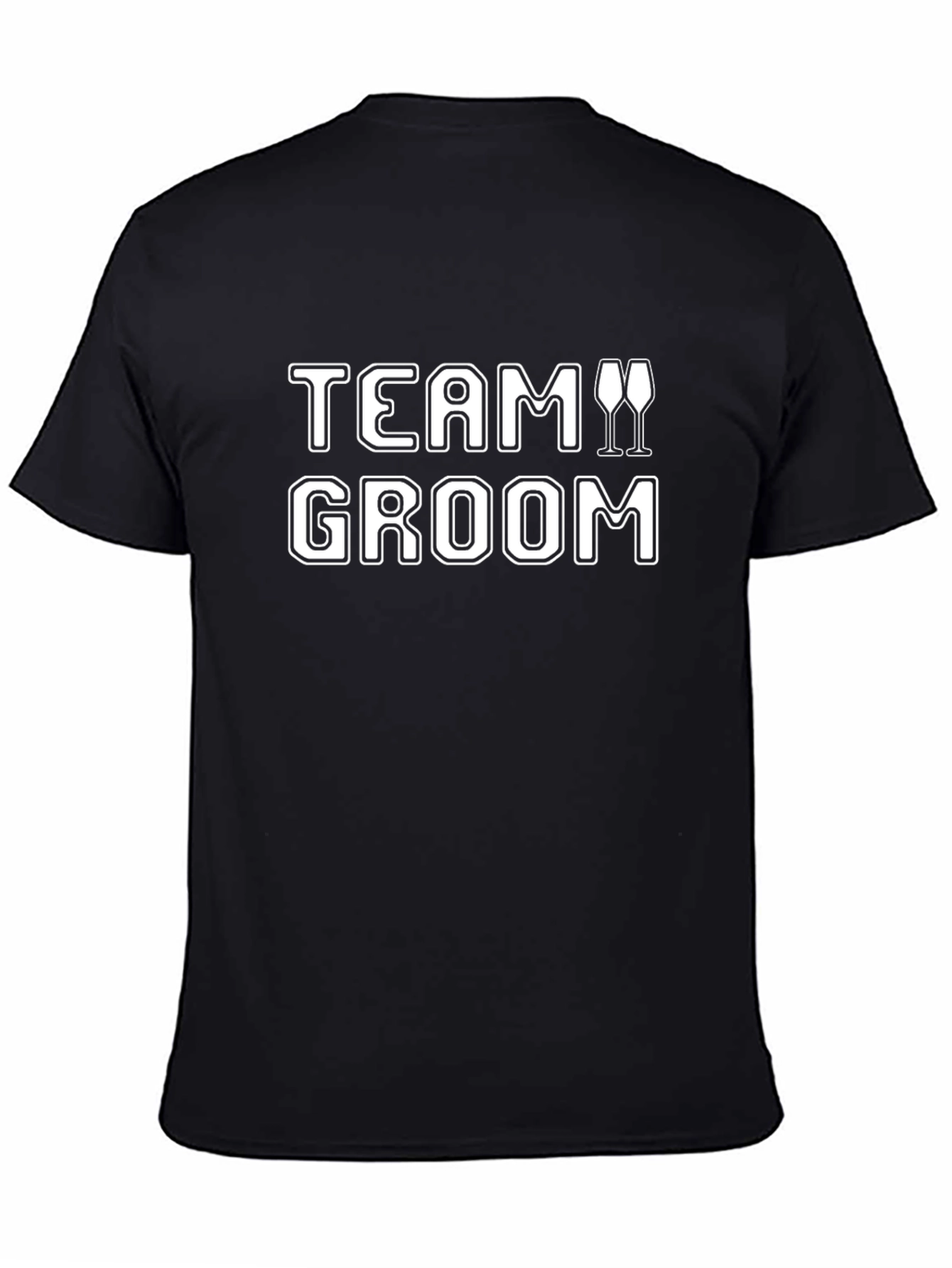Team Groom Crew Neck T-Shirt - Bachelor Party